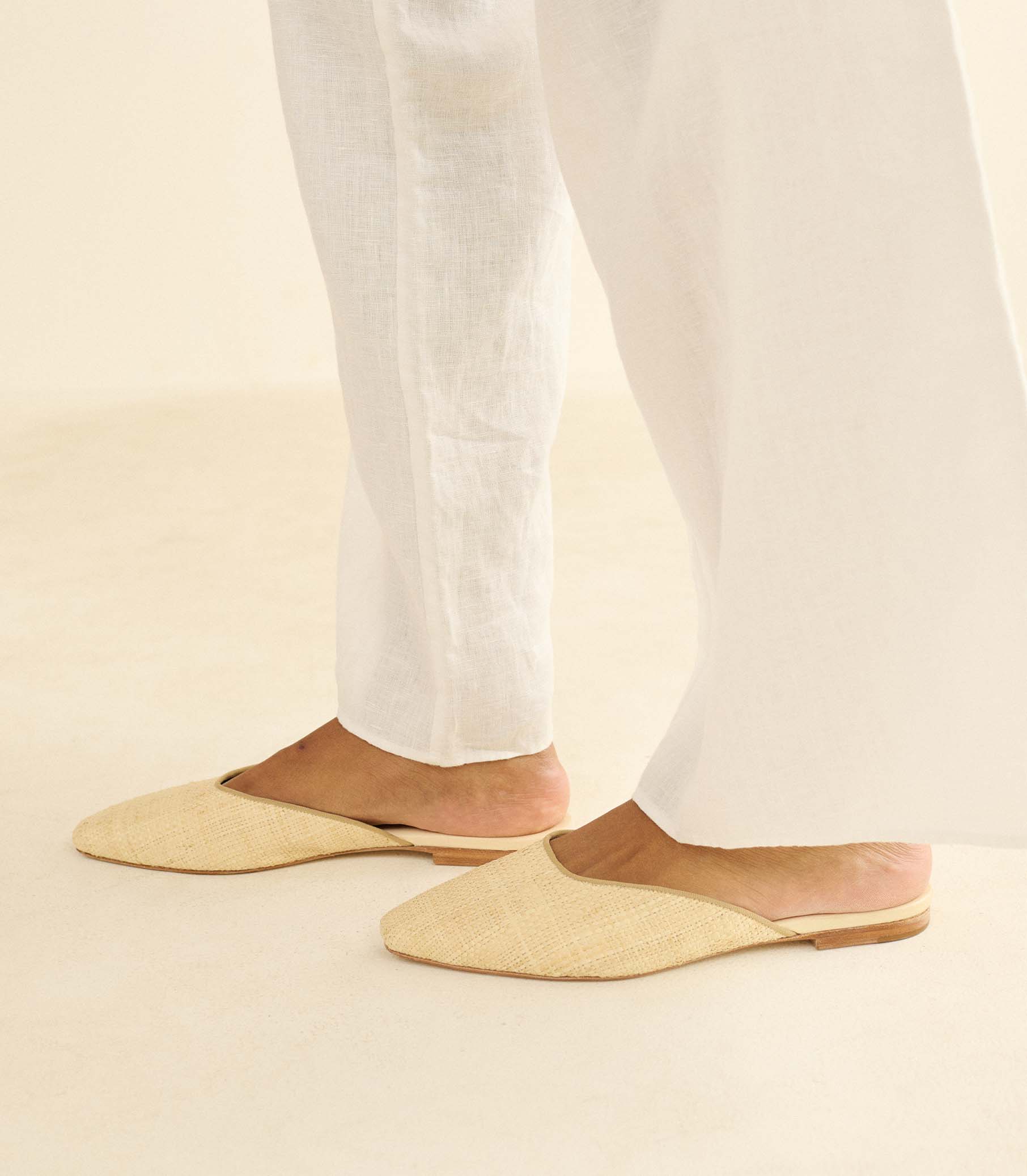 ADAIR SLIDE -- NATURAL RAFFIA - Image 3