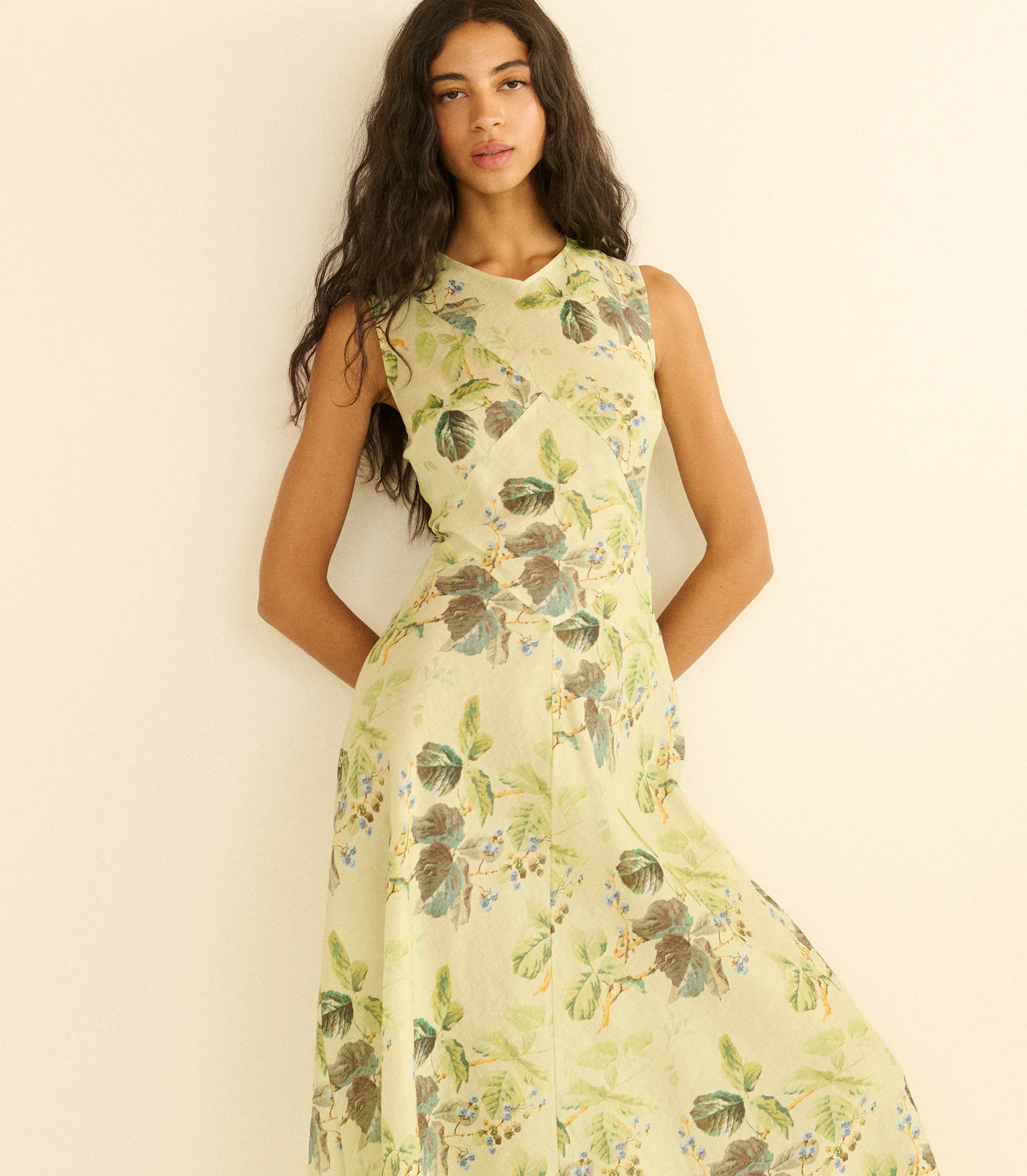 ADELANA DRESS -- FLORAISON DE MÛRES - Image 2