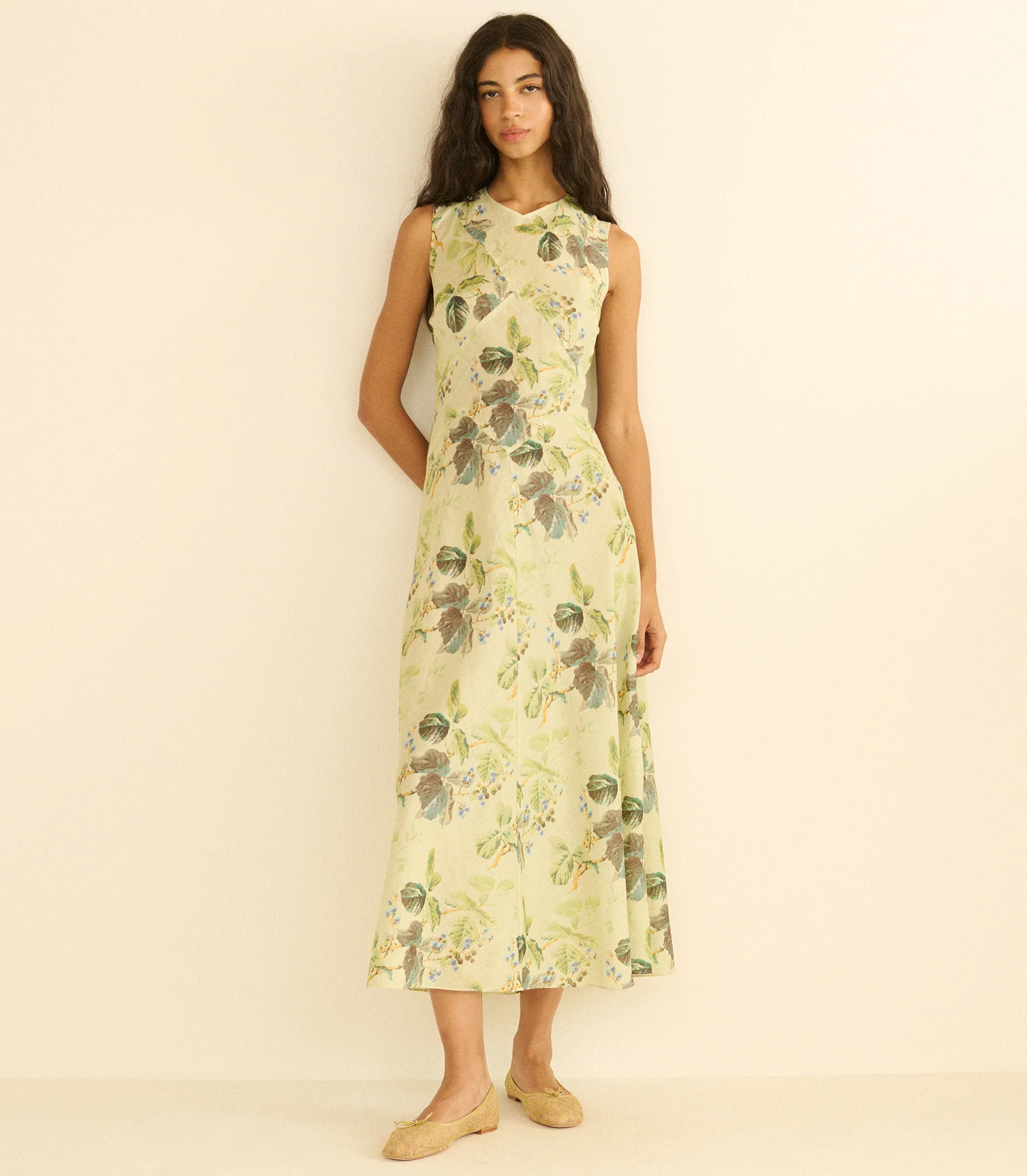 ADELANA DRESS -- FLORAISON DE MÛRES - Image 4