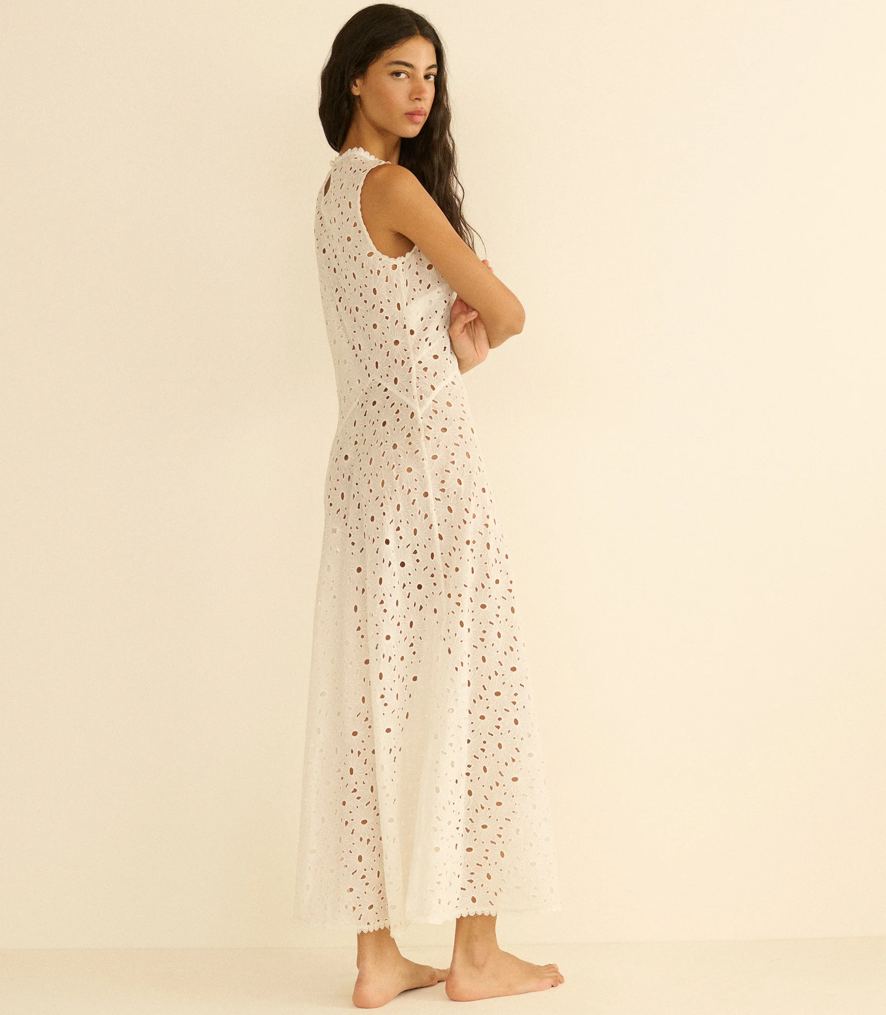 ADELANA DRESS -- SALT - Image 5
