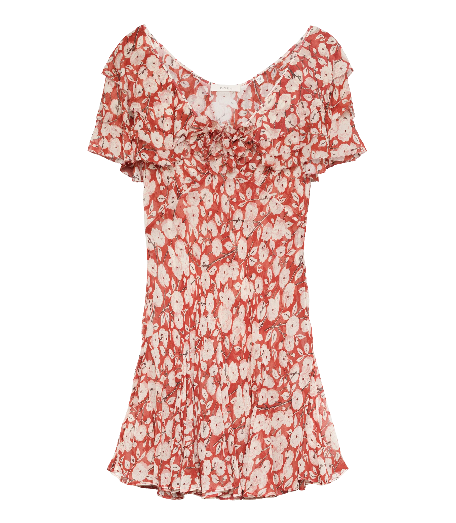 ALCIDA DRESS -- ROUGE AMBRIDGE ROSE - Image 6