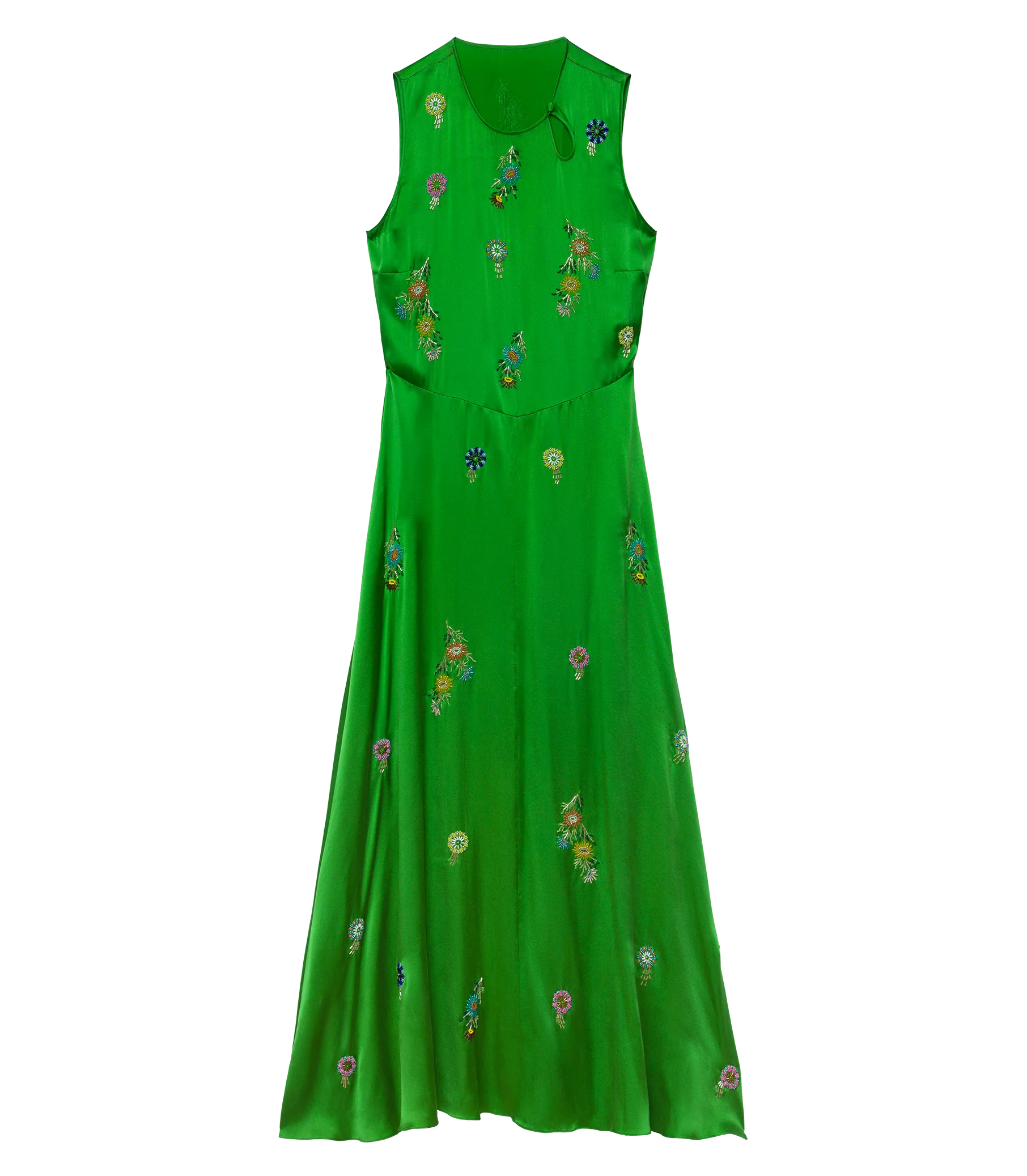 AMARI DRESS -- EMERALD - Image 8