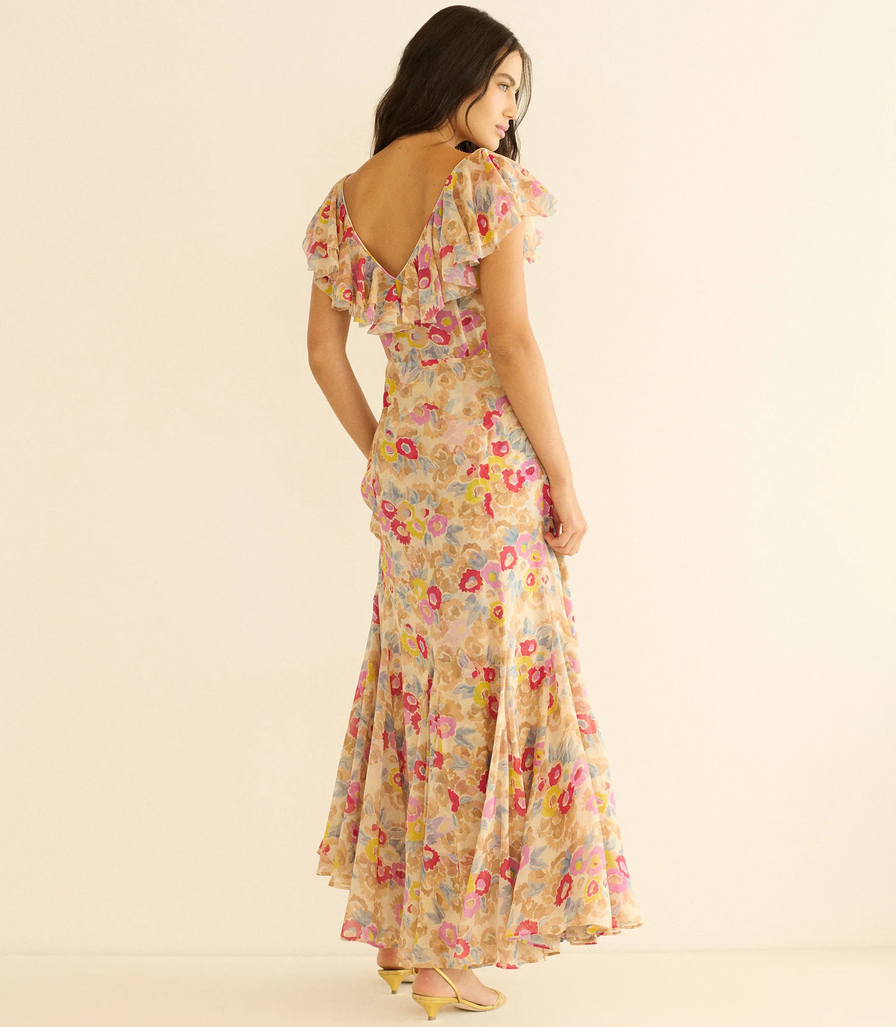 AMÉRELLE DRESS -- JARDIN DE CAMELIAS - Image 4