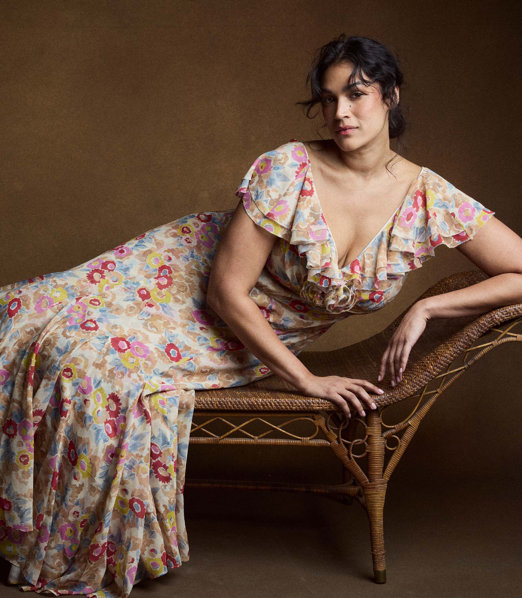 AMÉRELLE DRESS -- JARDIN DE CAMELIAS - Image 6
