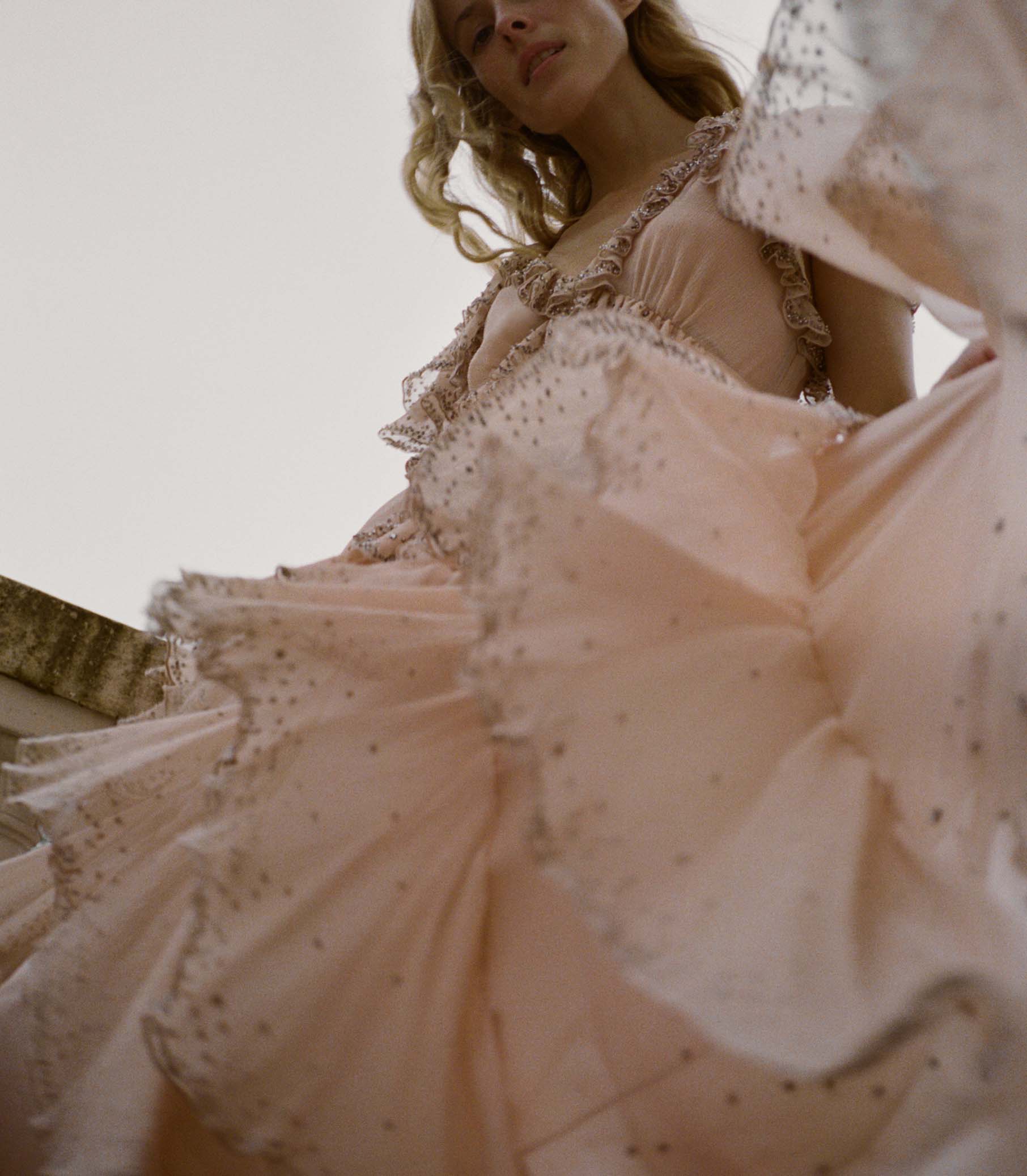 ANTOINETTE ANNIVERSARY DRESS -- ANTIQUE BLUSH - Image 4
