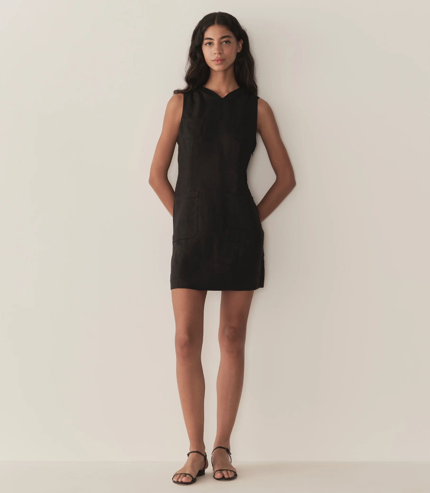 BENNETTE DRESS -- BLACK - Image 2