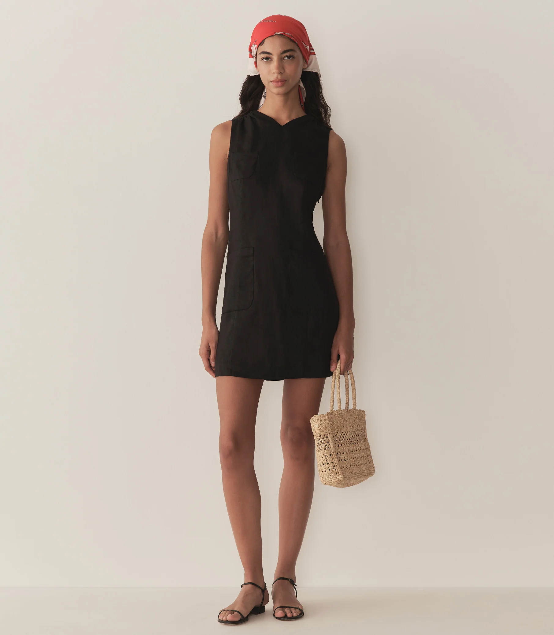 BENNETTE DRESS -- BLACK - Image 3