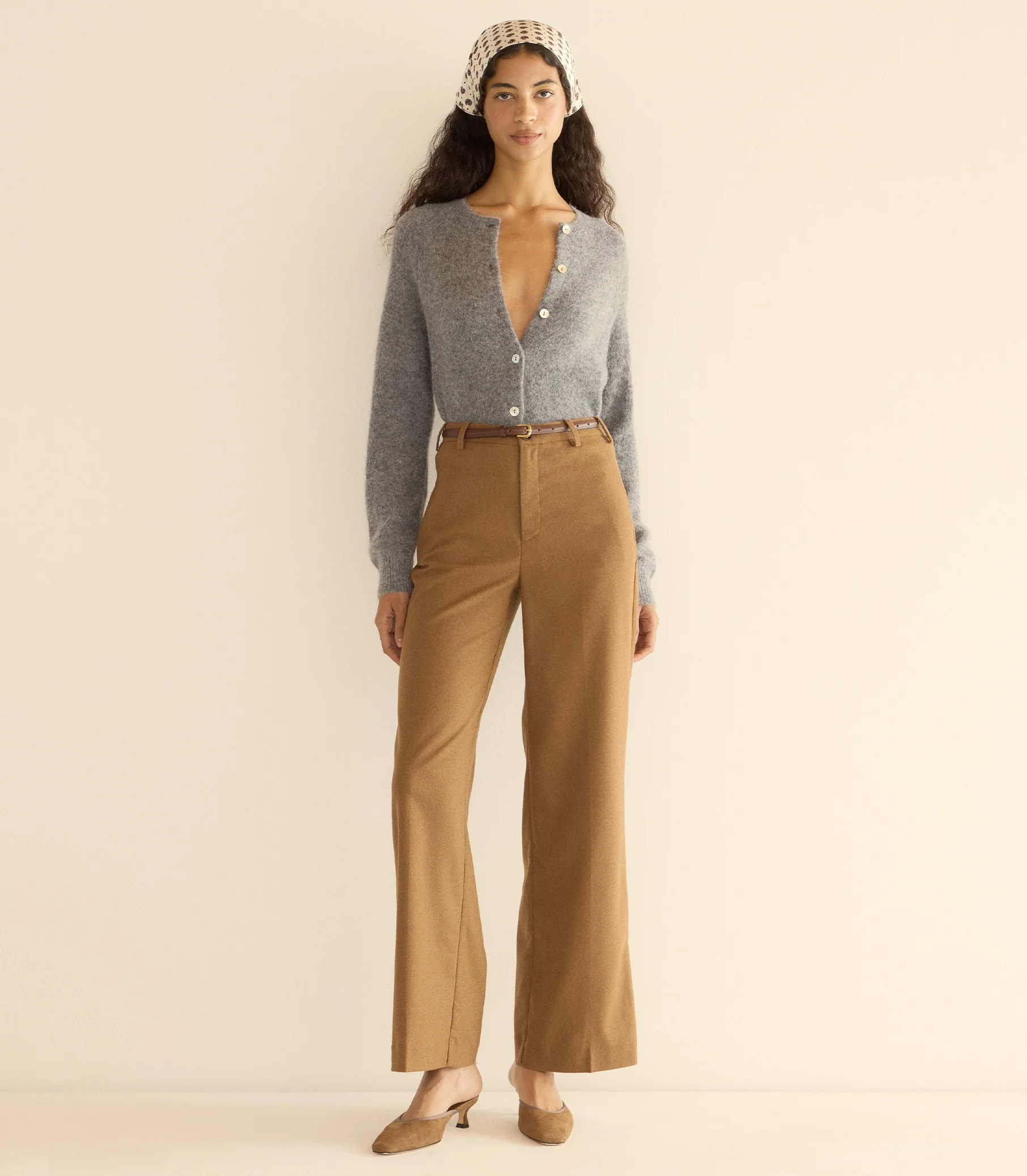 BERNARDE PANT -- CAMEL - Image 3