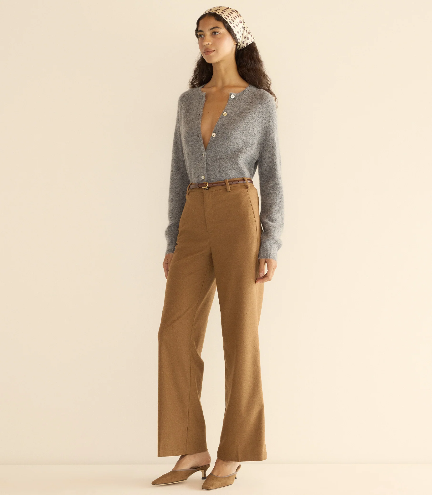 BERNARDE PANT -- CAMEL - Image 4