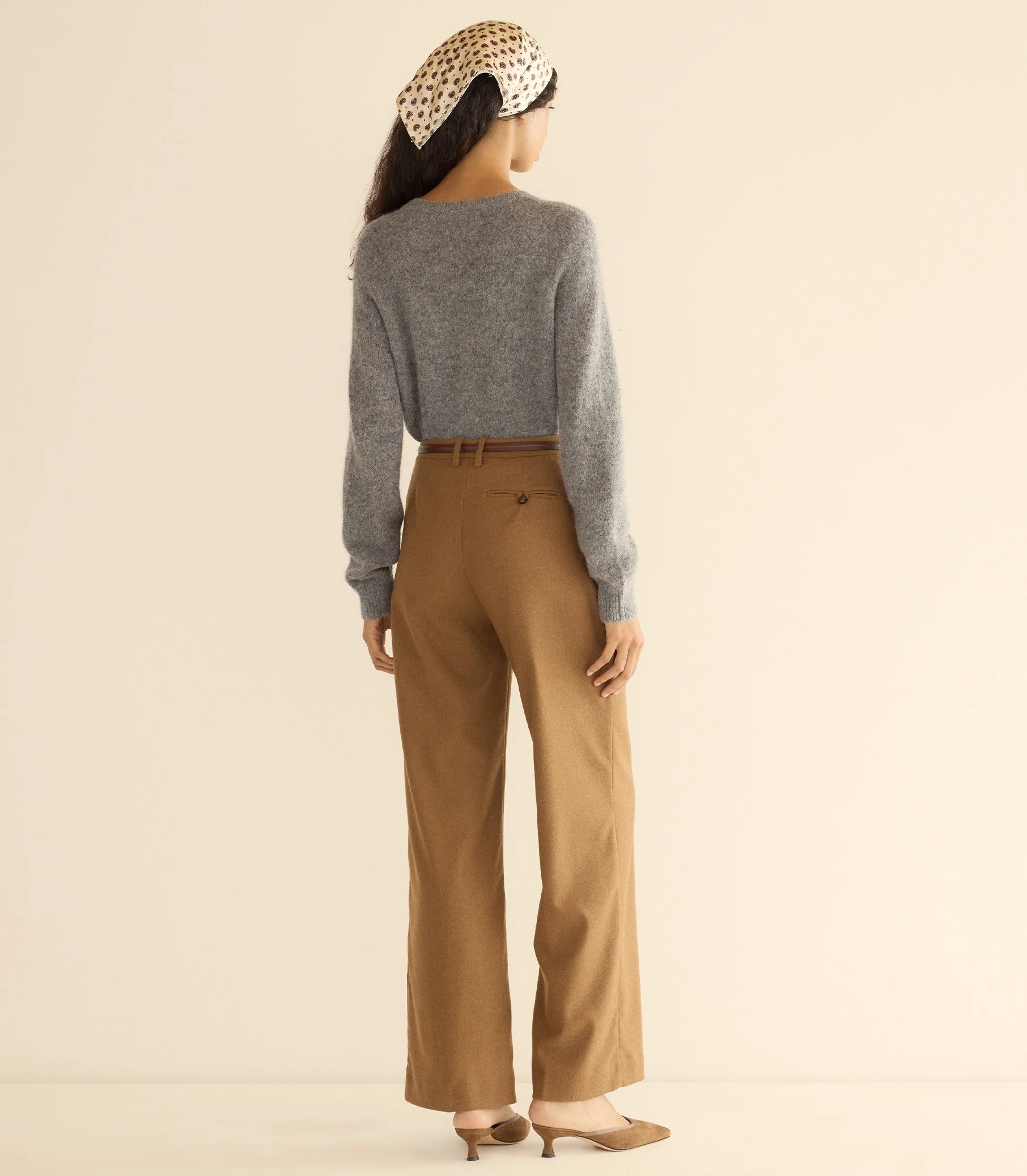BERNARDE PANT -- CAMEL - Image 5