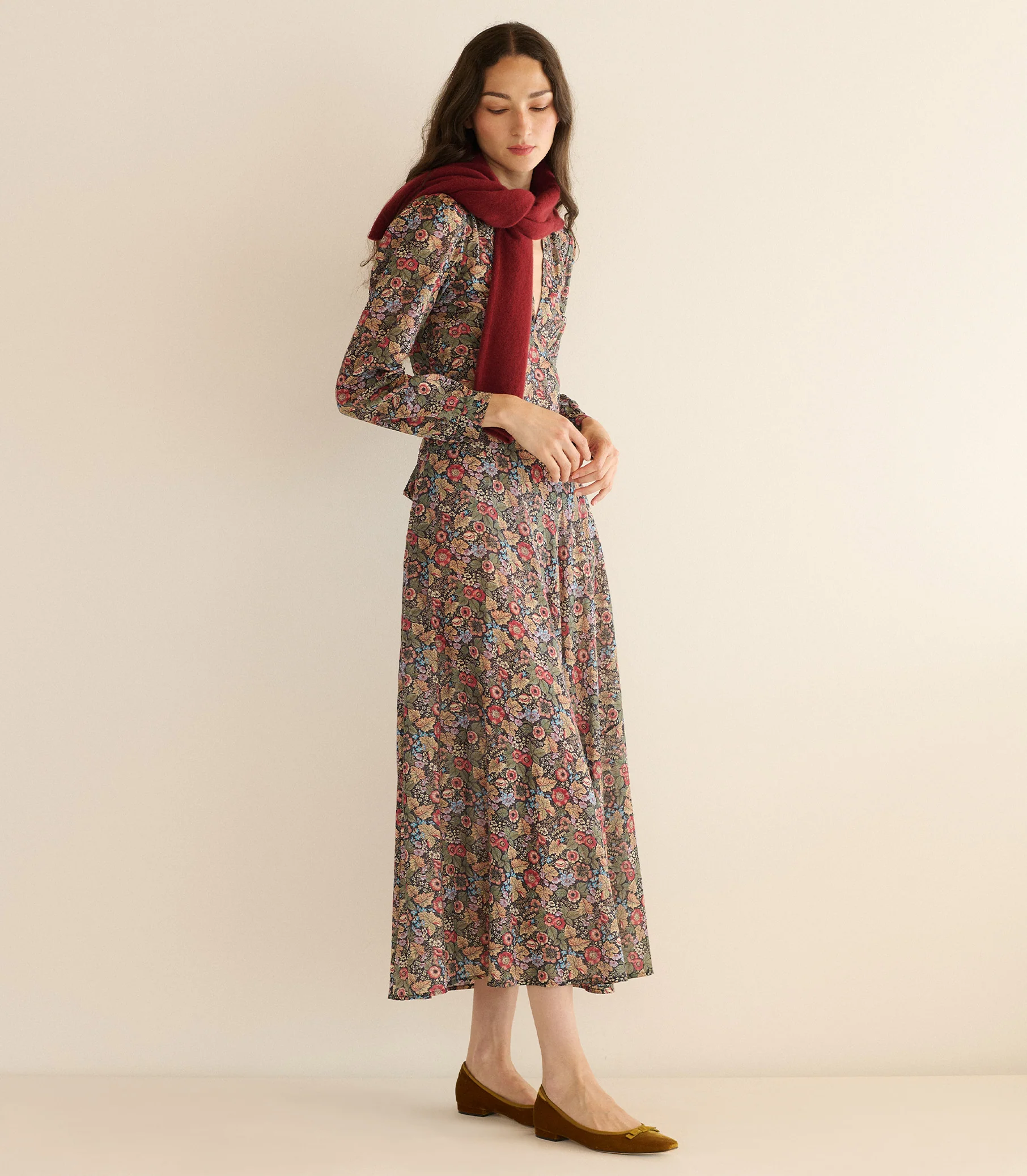CHARLESTON DRESS -- WILDBERRY THICKET - Image 3