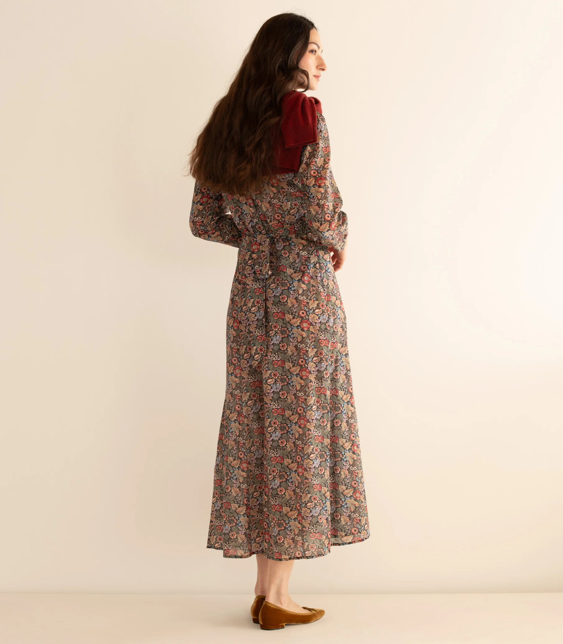 CHARLESTON DRESS -- WILDBERRY THICKET - Image 4