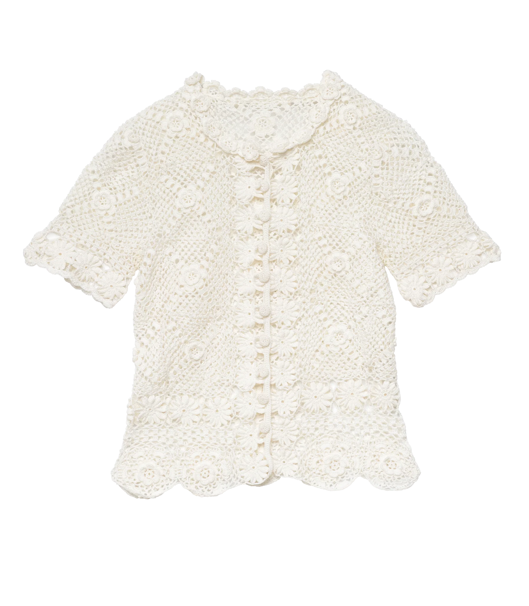 CHRYSANTHE TOP -- PEARL - Image 7
