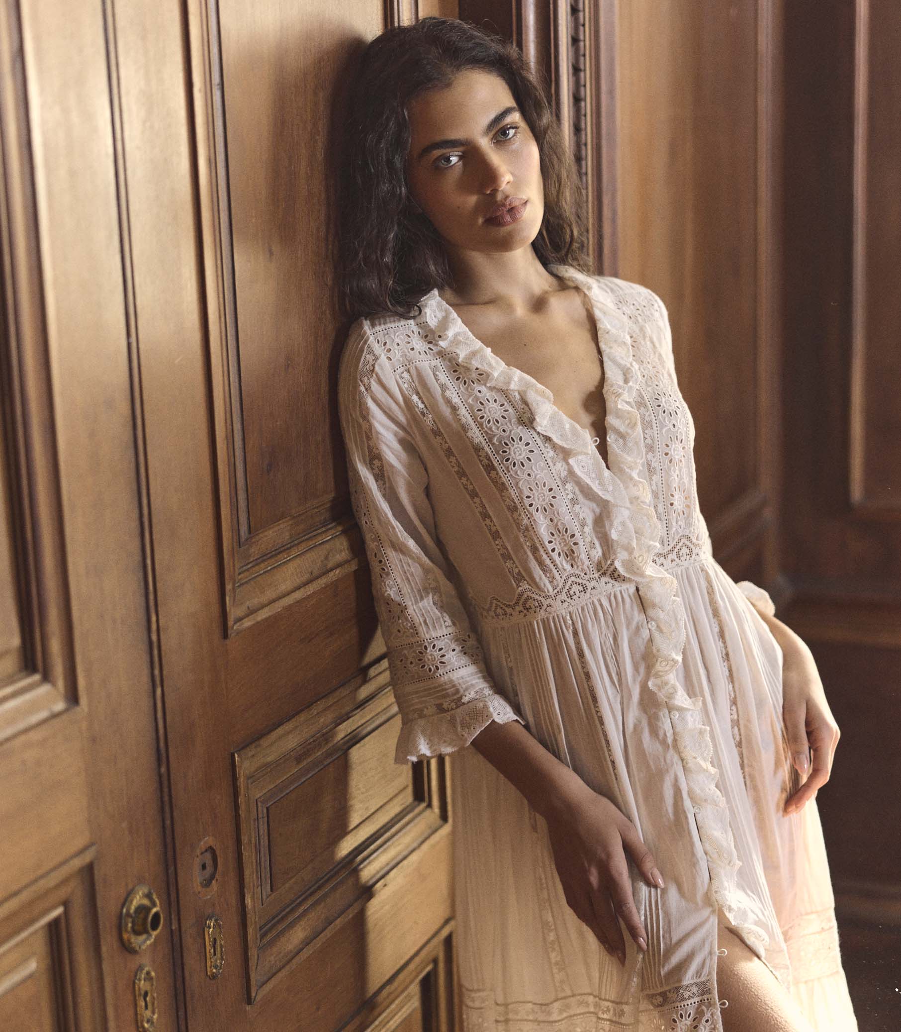 CLEMENCIA DRESS -- SALT - Image 5