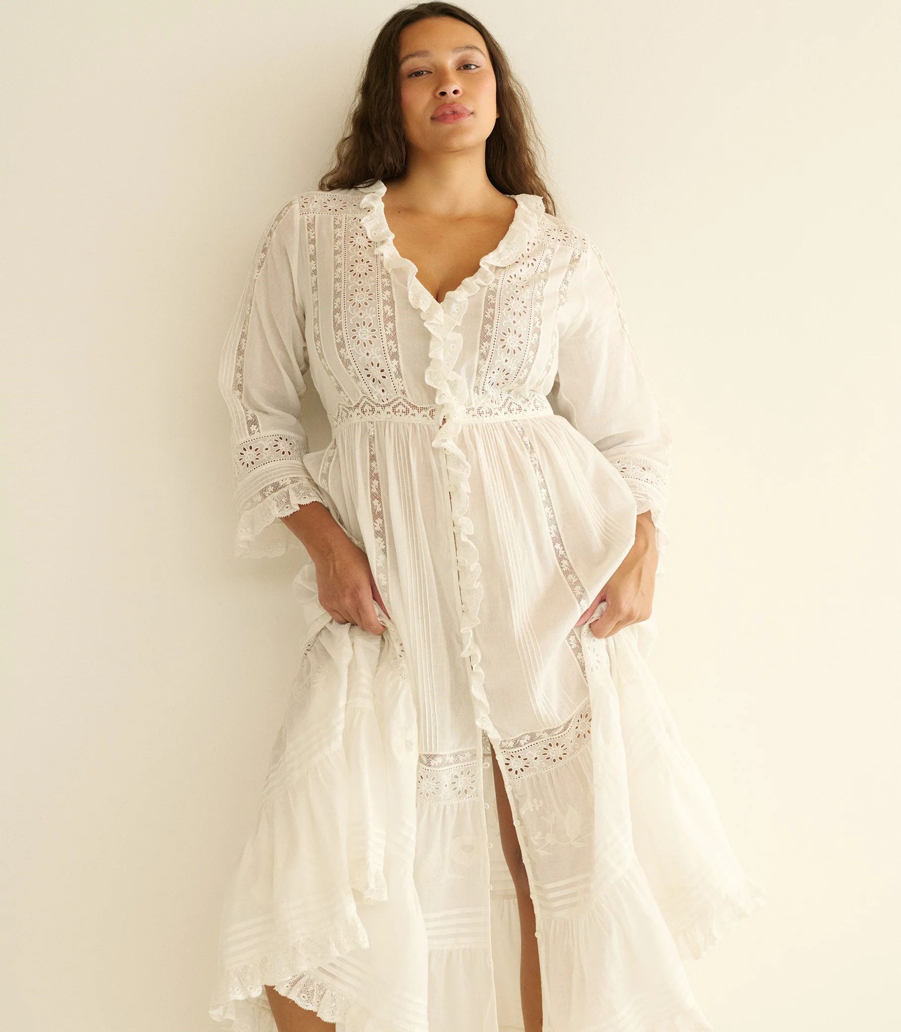 CLEMENCIA DRESS -- SALT - Image 7