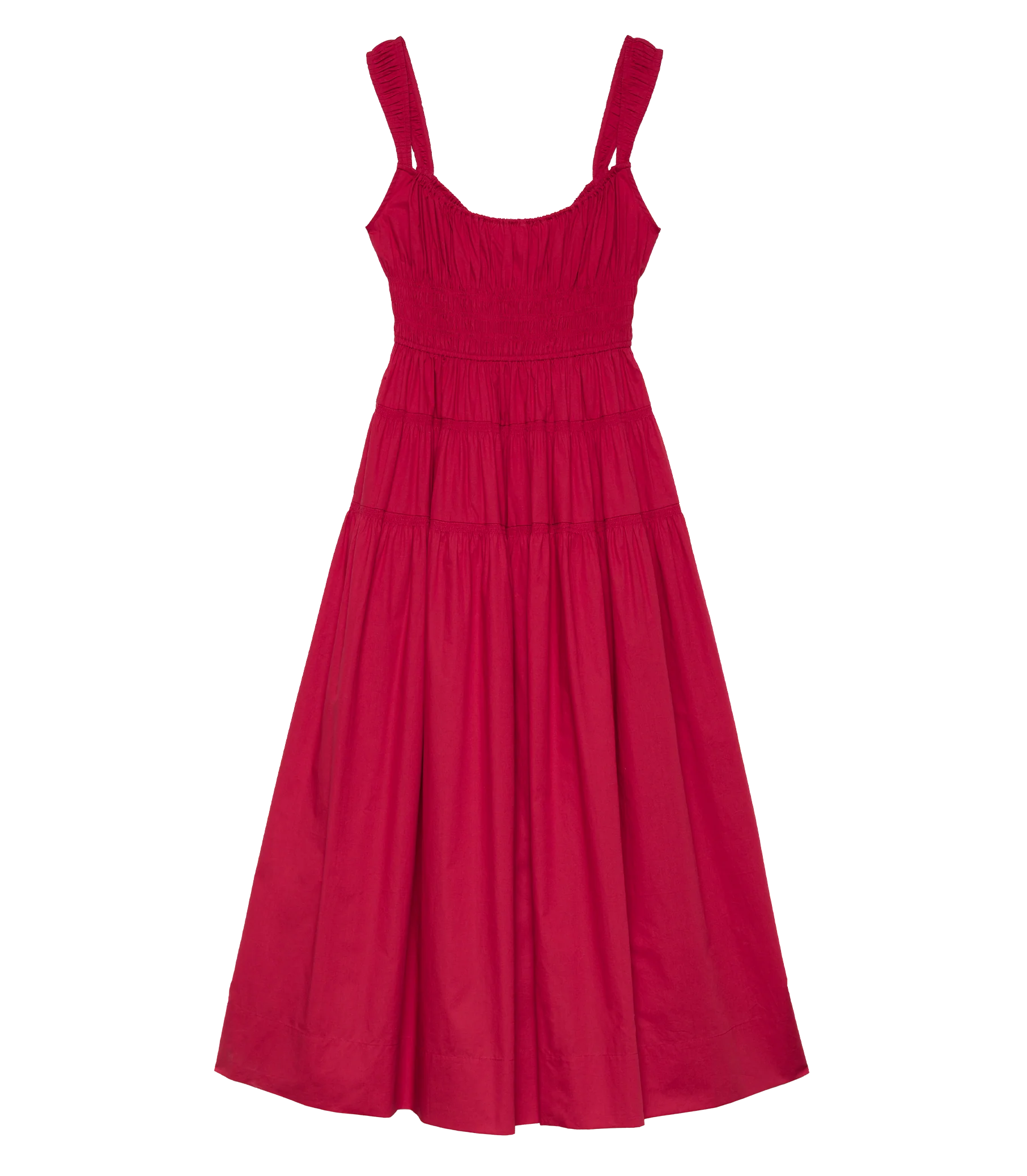 CLOVER DRESS -- DEEP TOMATO - Image 6
