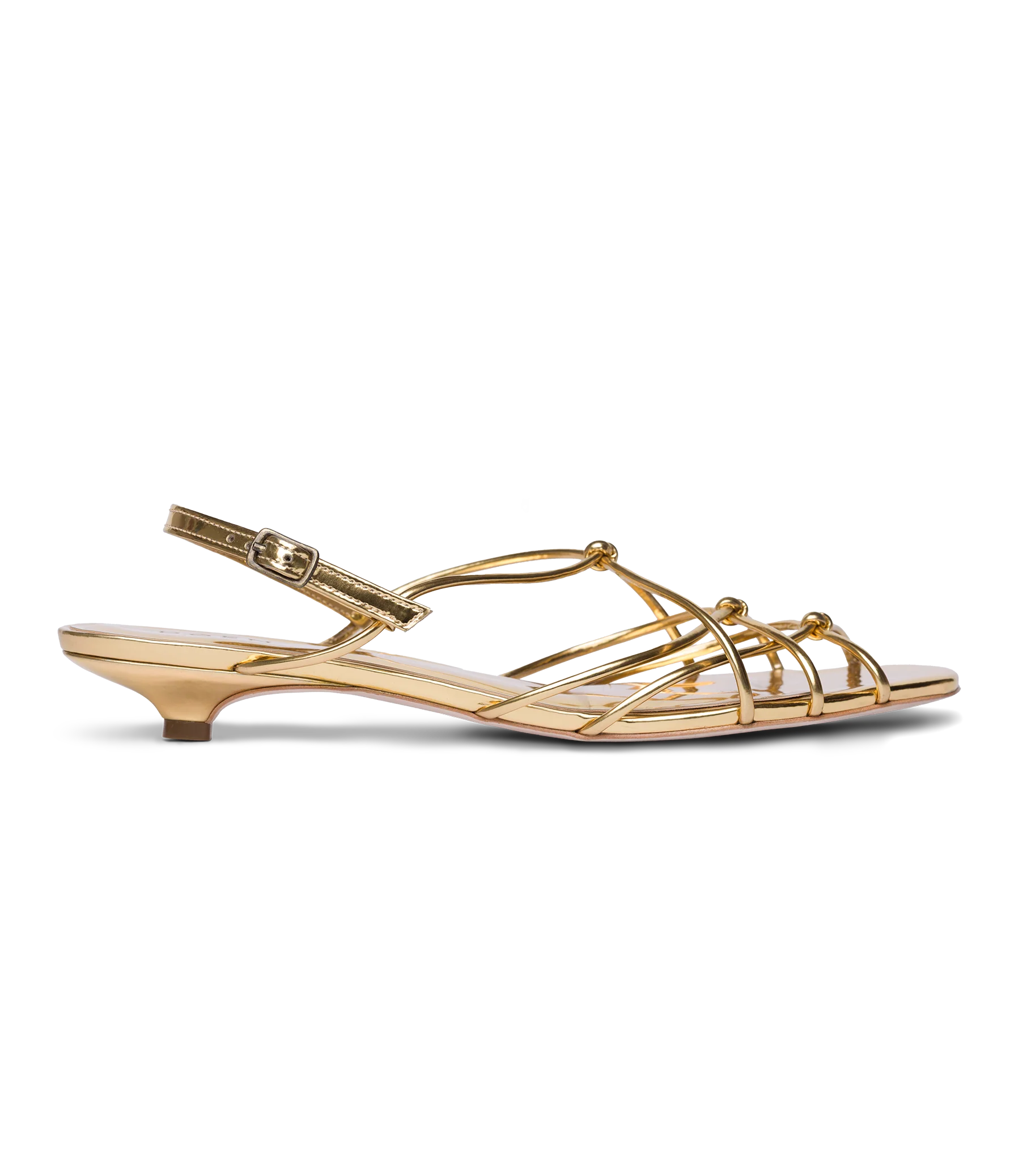 COMPORTA SANDAL -- BRASS FOIL LEATHER - Image 4