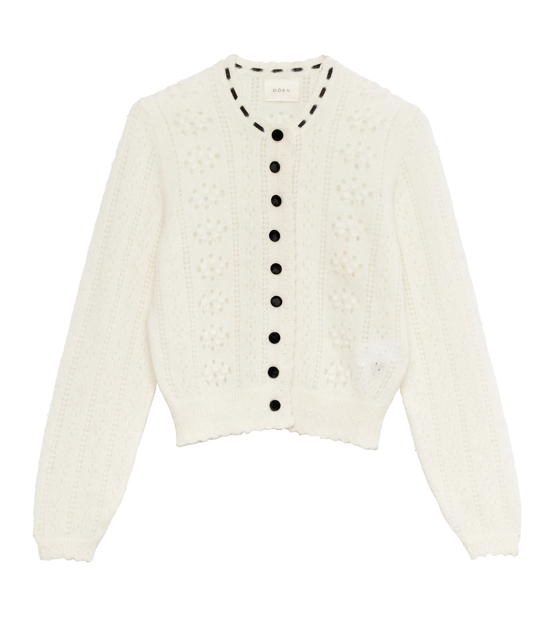 COSETTE CARDIGAN -- IVORY - Image 6