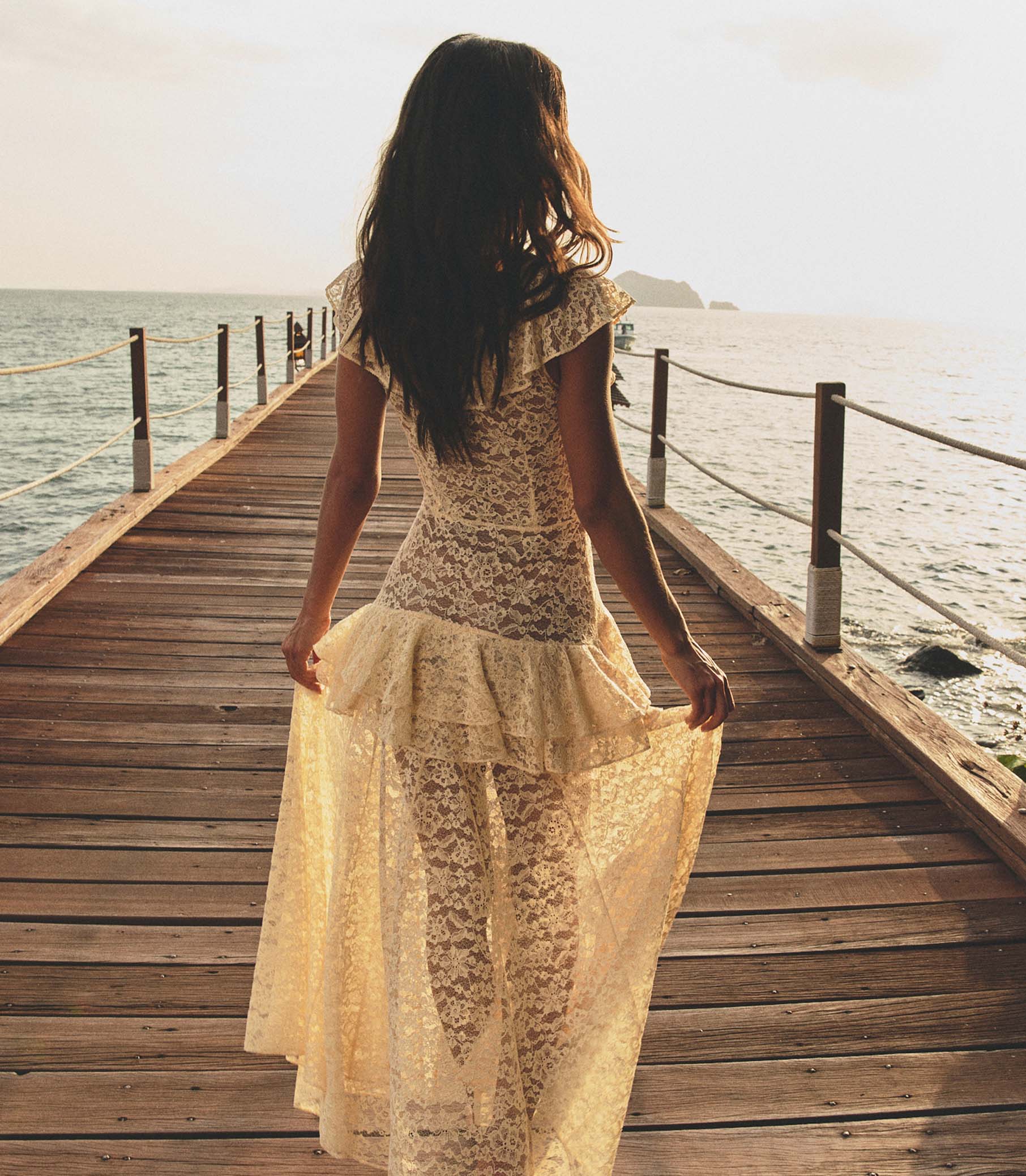 COSTINE DRESS -- VANILLA - Image 6