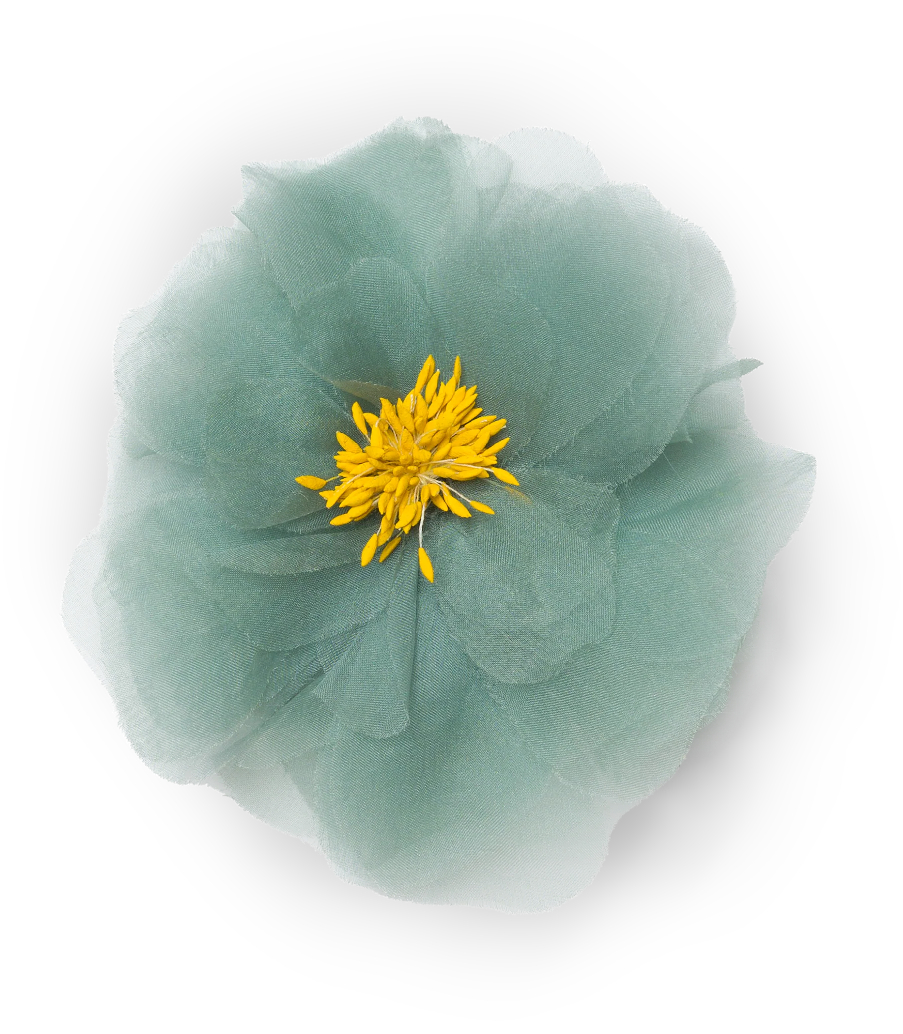DANI BARRETTE -- TEAL ORGANZA - Image 3