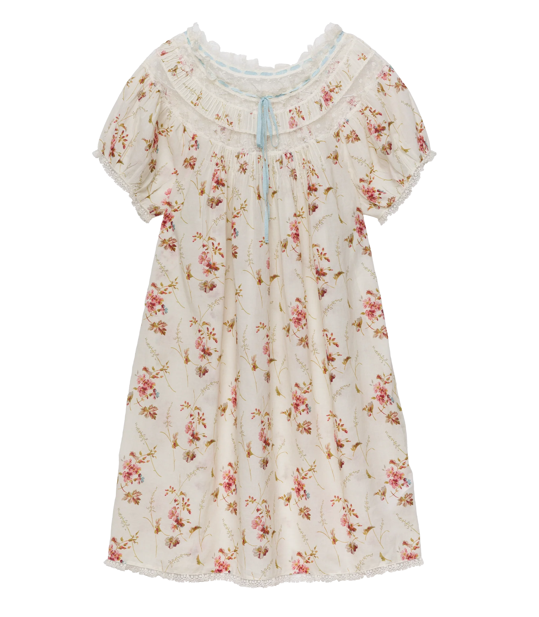 DAPHNE DRESS -- BLANC PRAIRIE ROSE - Image 4
