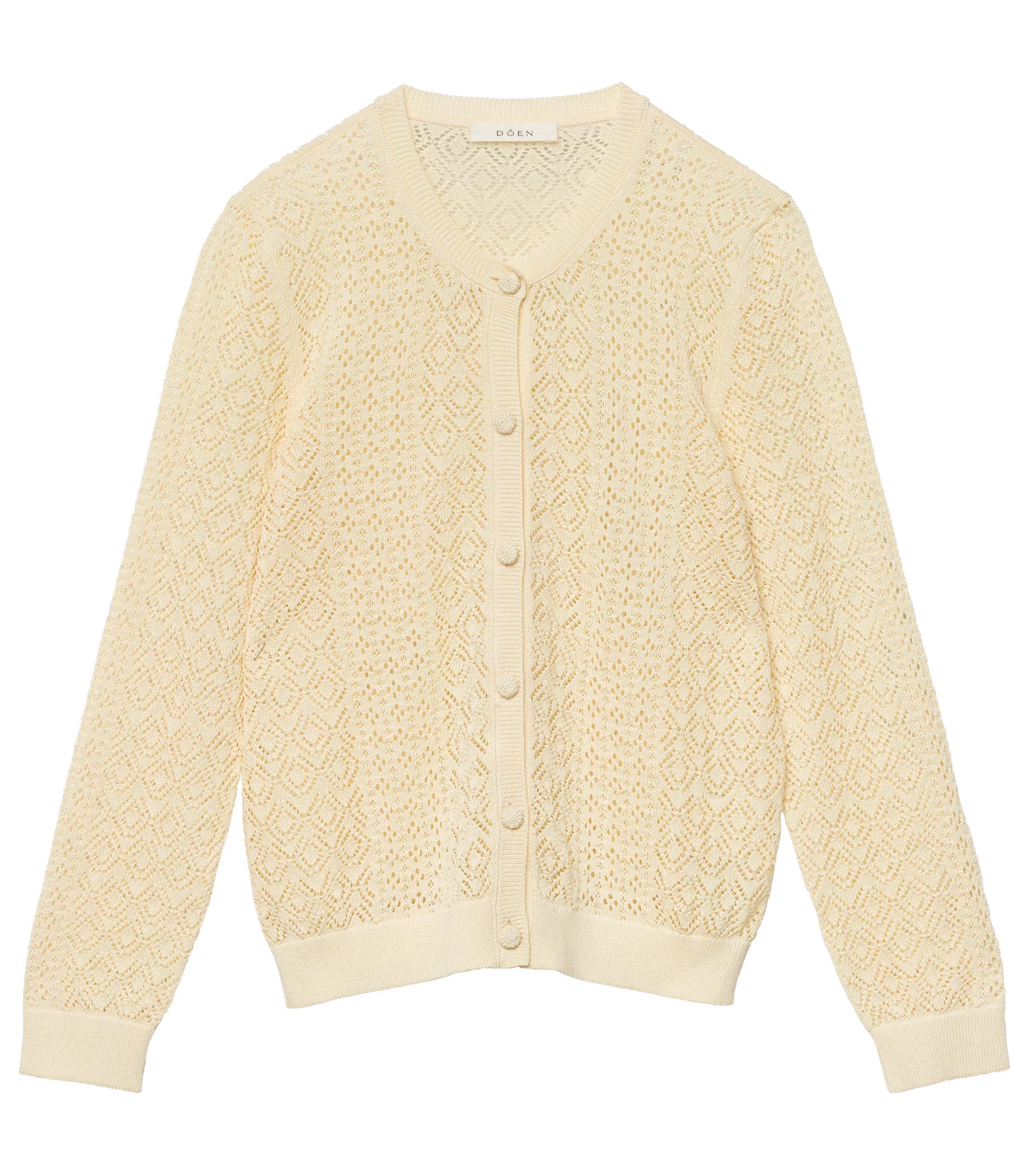 DIANE CARDIGAN -- VANILLA - Image 6