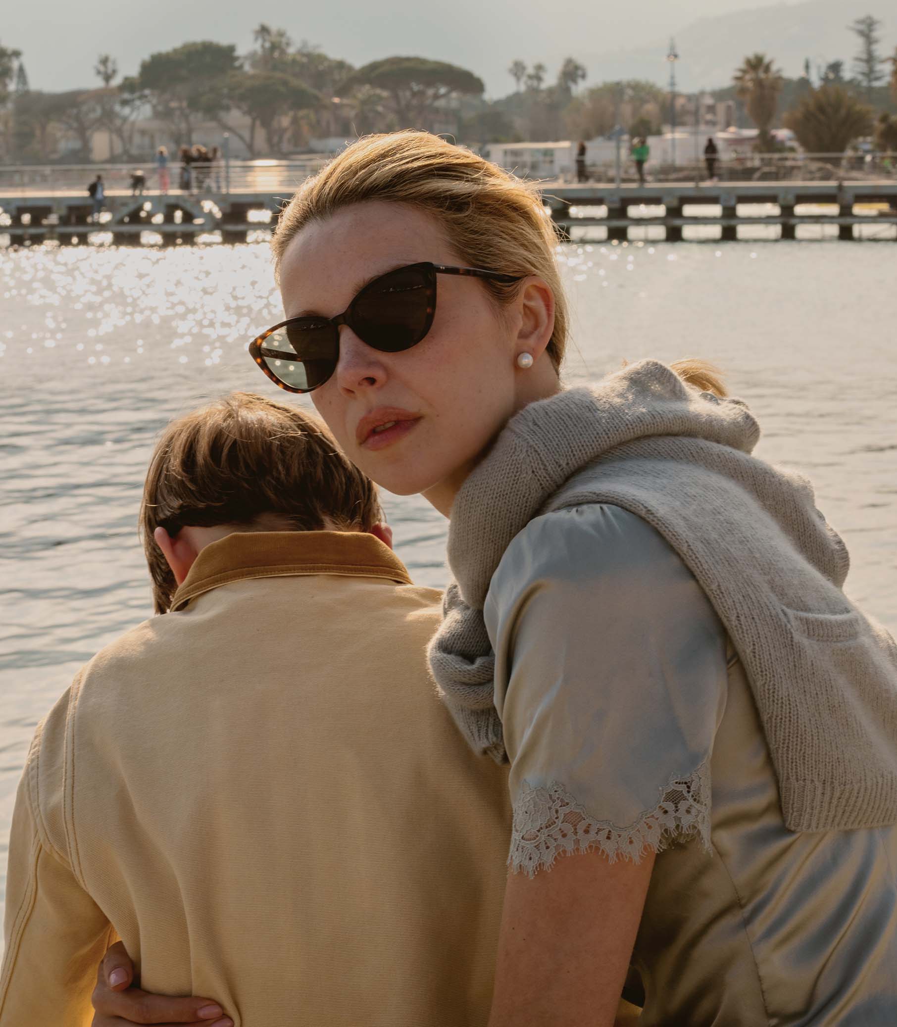 DÔEN BY GARRETT LEIGHT DOYENNE SUNGLASSES -- TORTOISE - Image 2