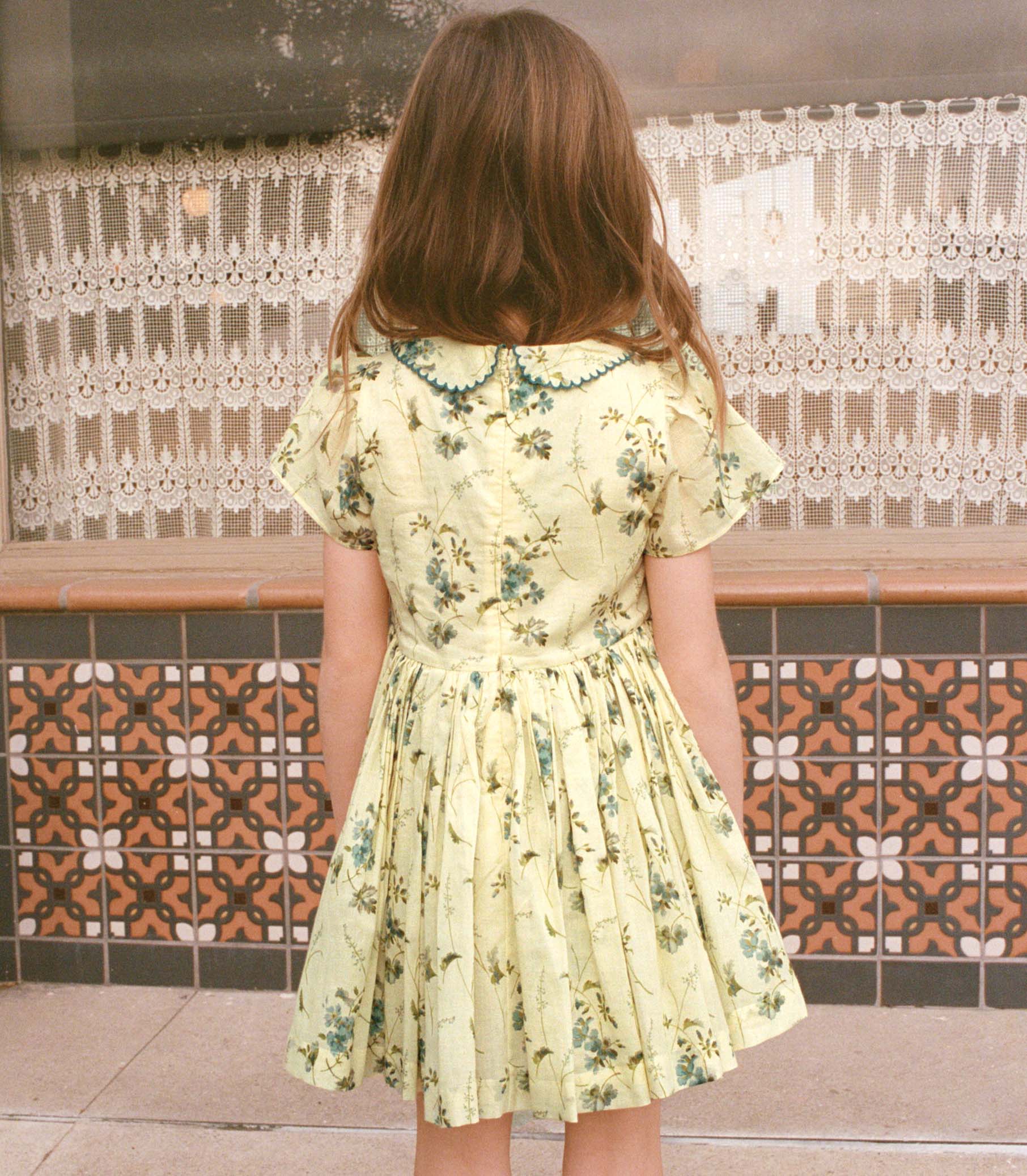 DUA DRESS -- SUNSHINE PRAIRIE ROSE - Image 4