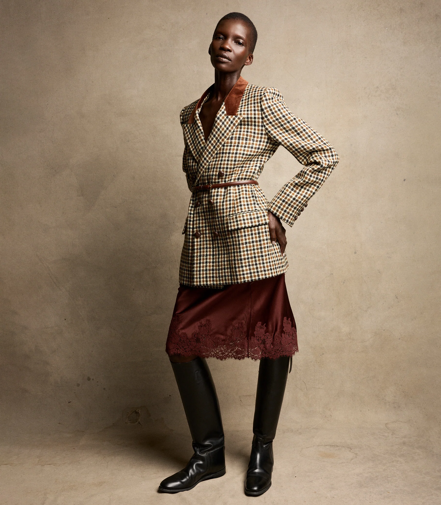 DUCCIO BLAZER -- ELLSWORTH HOUNDSTOOTH - Image 4