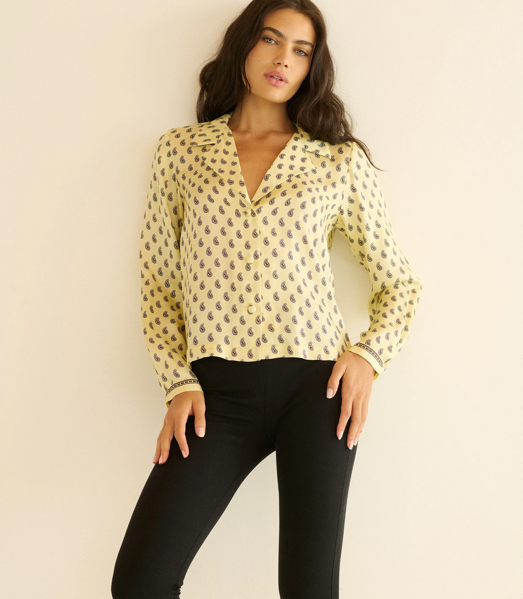 ELENE TOP -- SUNLIGHT TAORMINA PAISLEY - Image 4
