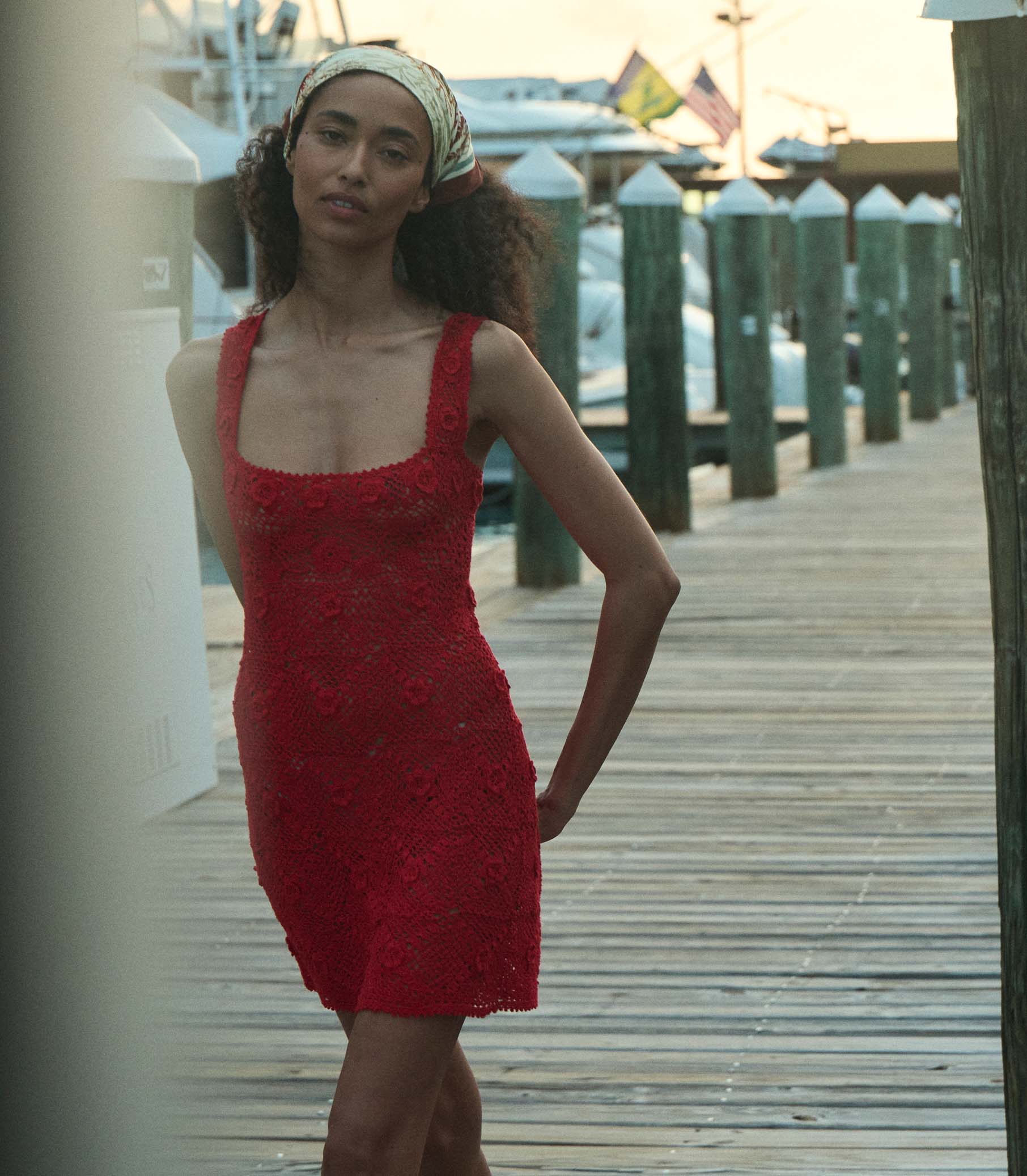 ELOISE DRESS -- RUBY - Image 3