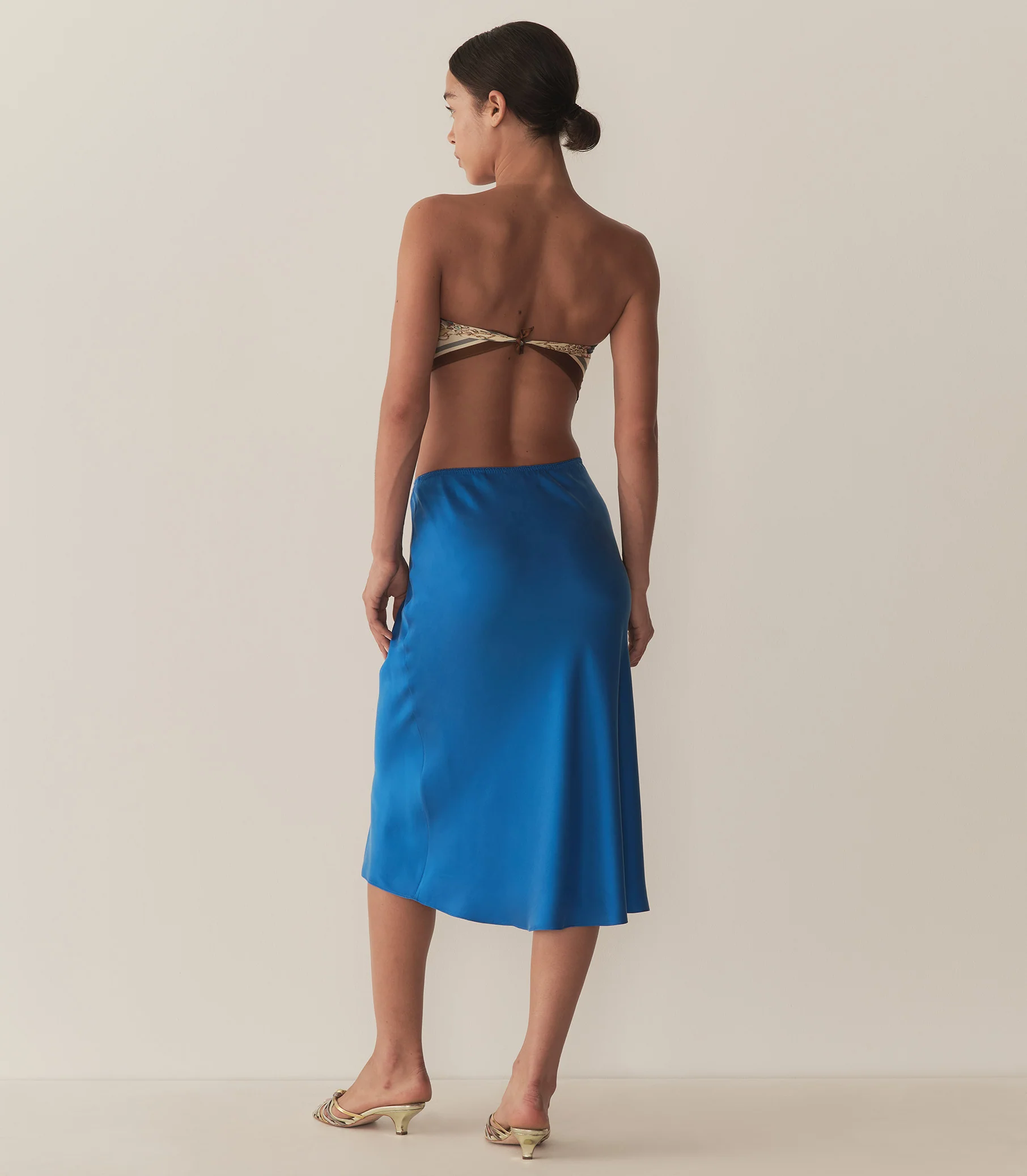 ELOWENA SKIRT -- BLUE TOURMALINE - Image 5