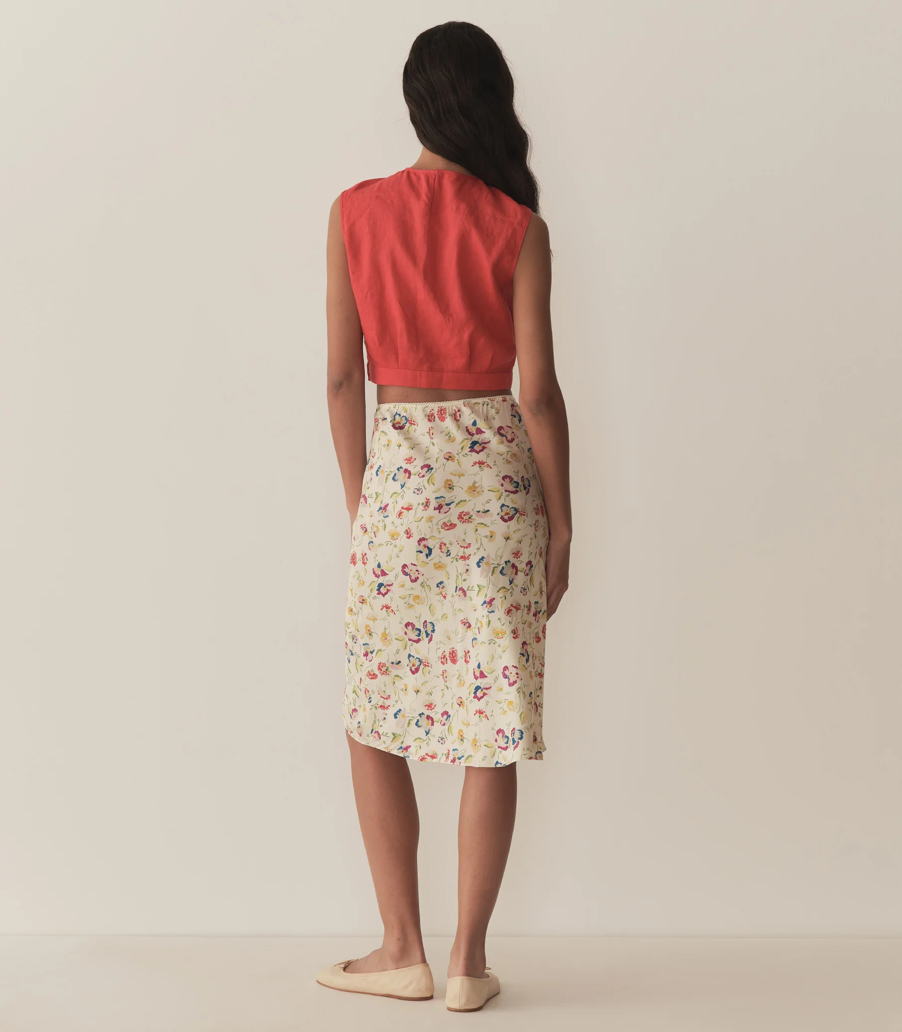 ELOWETTE SKIRT -- WINDSWEPT BLOOMS - Image 2
