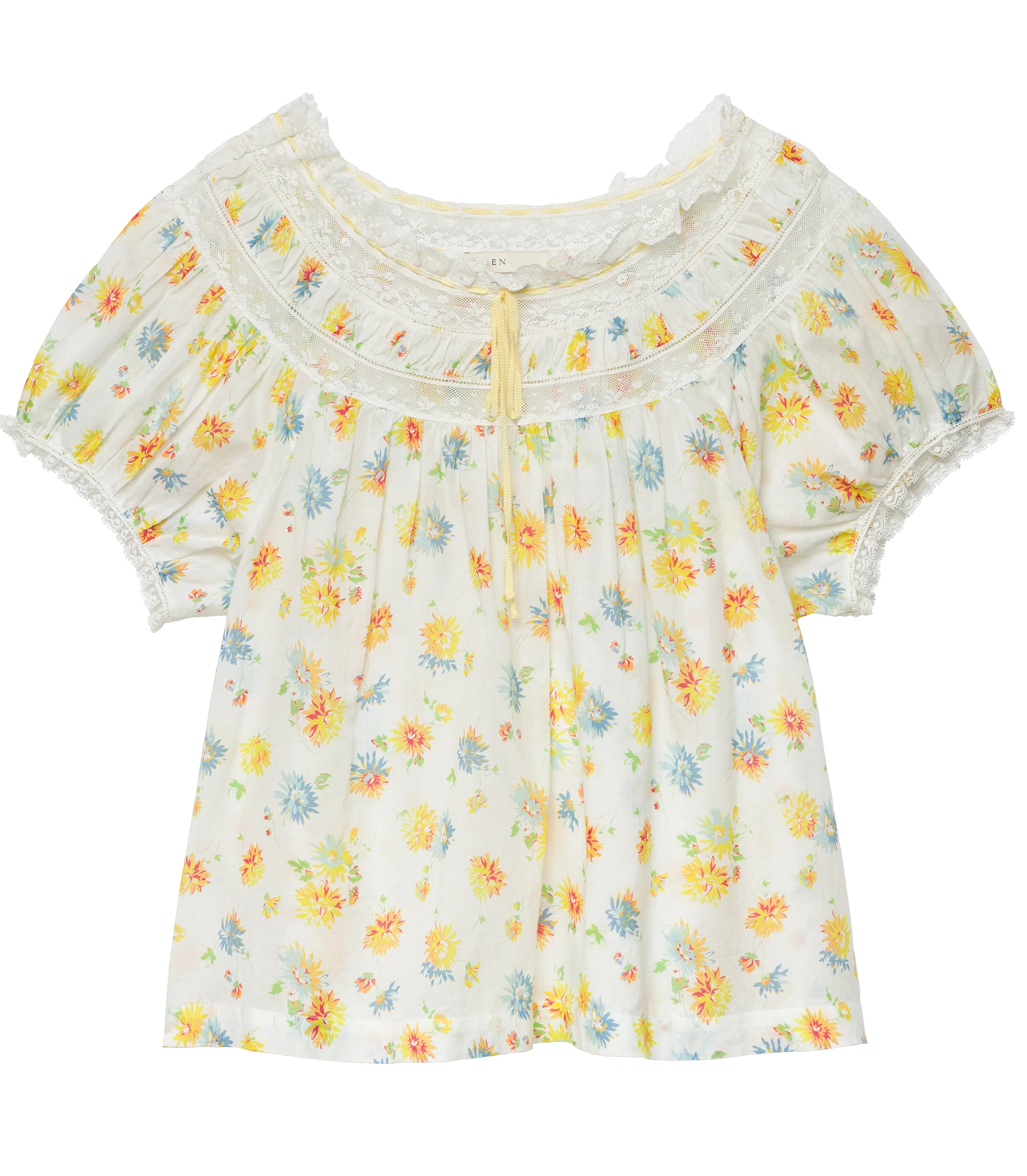 EMILE TOP -- DAHLIA FLORAL - Image 5