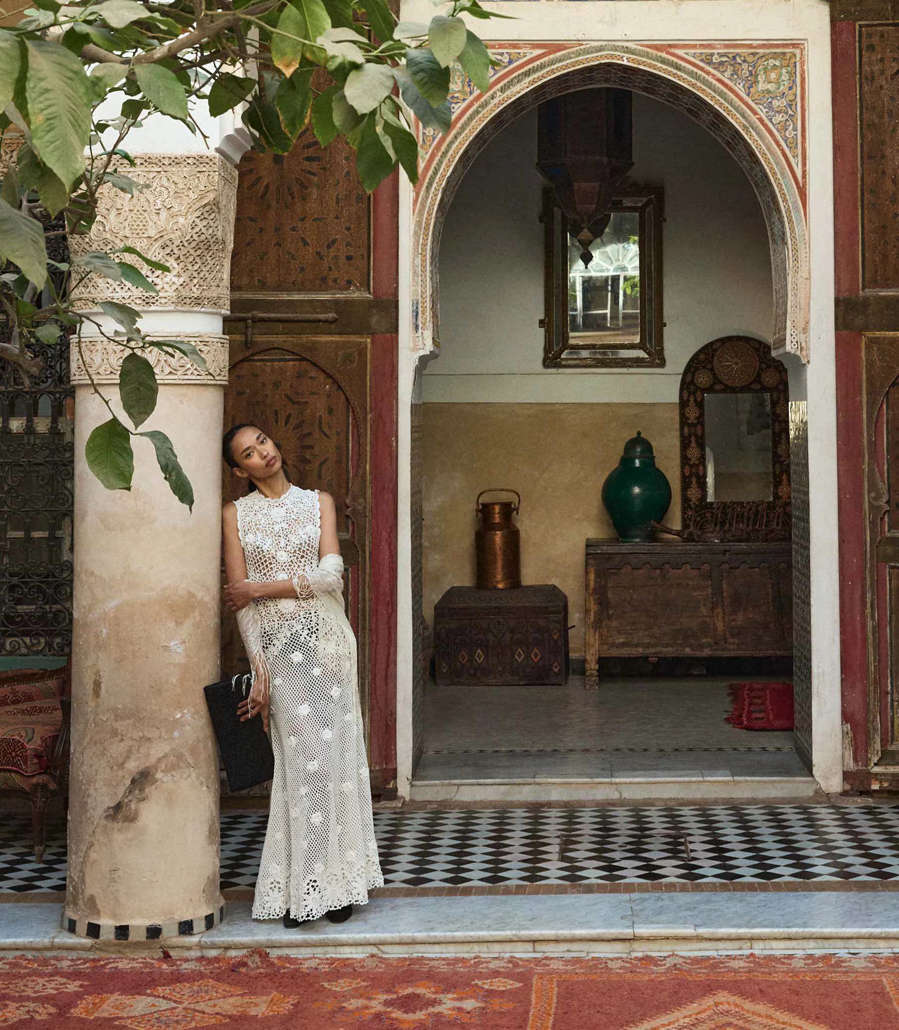 EVANGELINE DRESS -- PEARL - Image 5