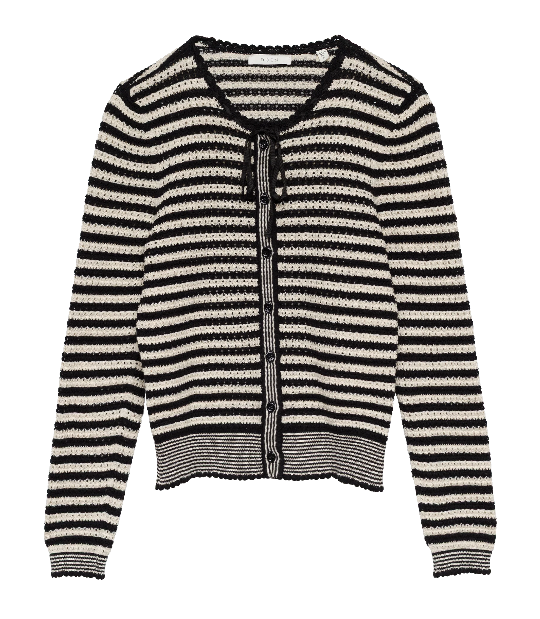 EVERLYN CARDIGAN -- SIDONIE STRIPE - Image 5