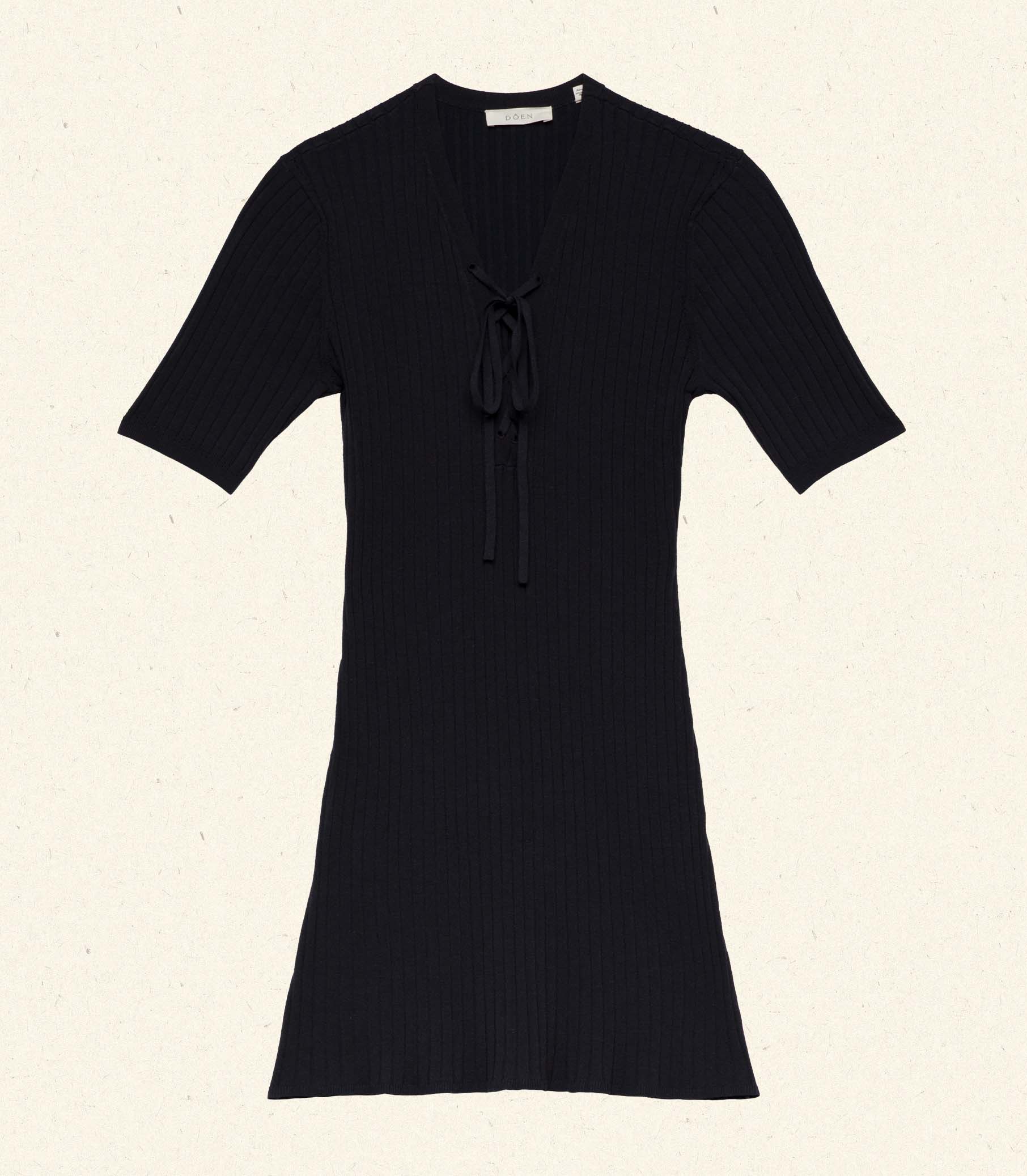 FAYBELLE DRESS -- NAVY - Image 6