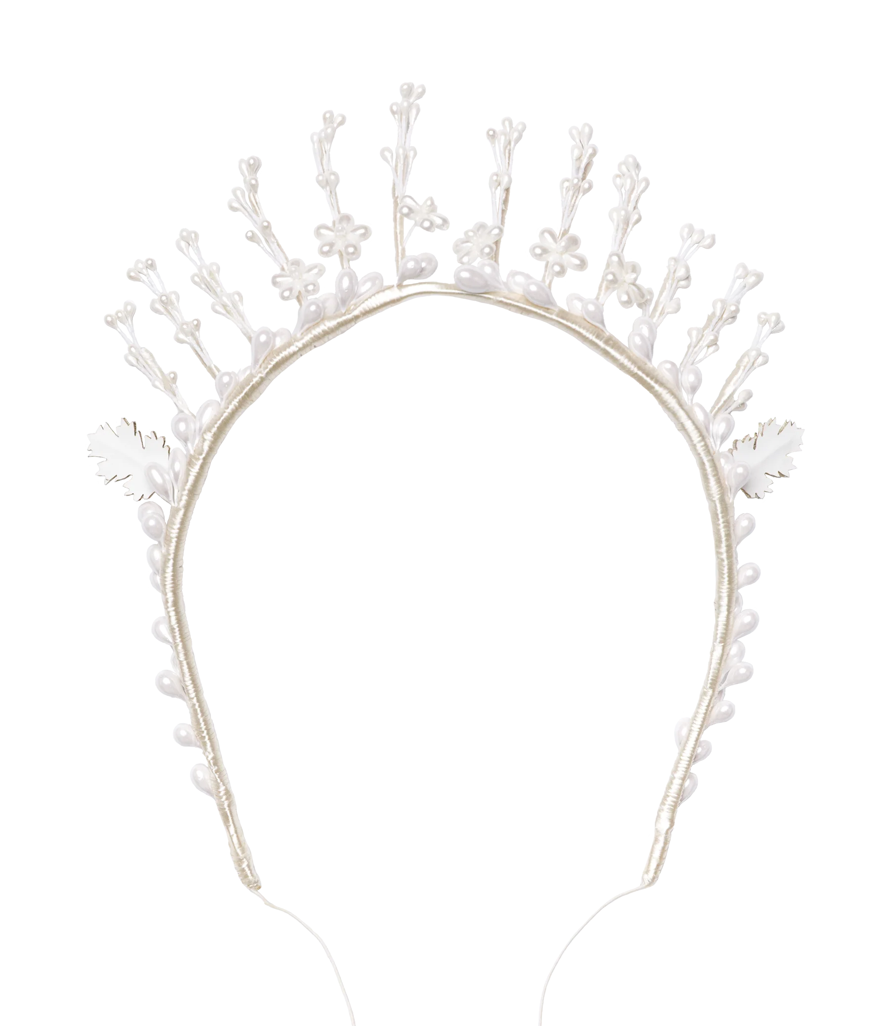 FAYE TIARA -- ANTIQUE PEARL - Image 5