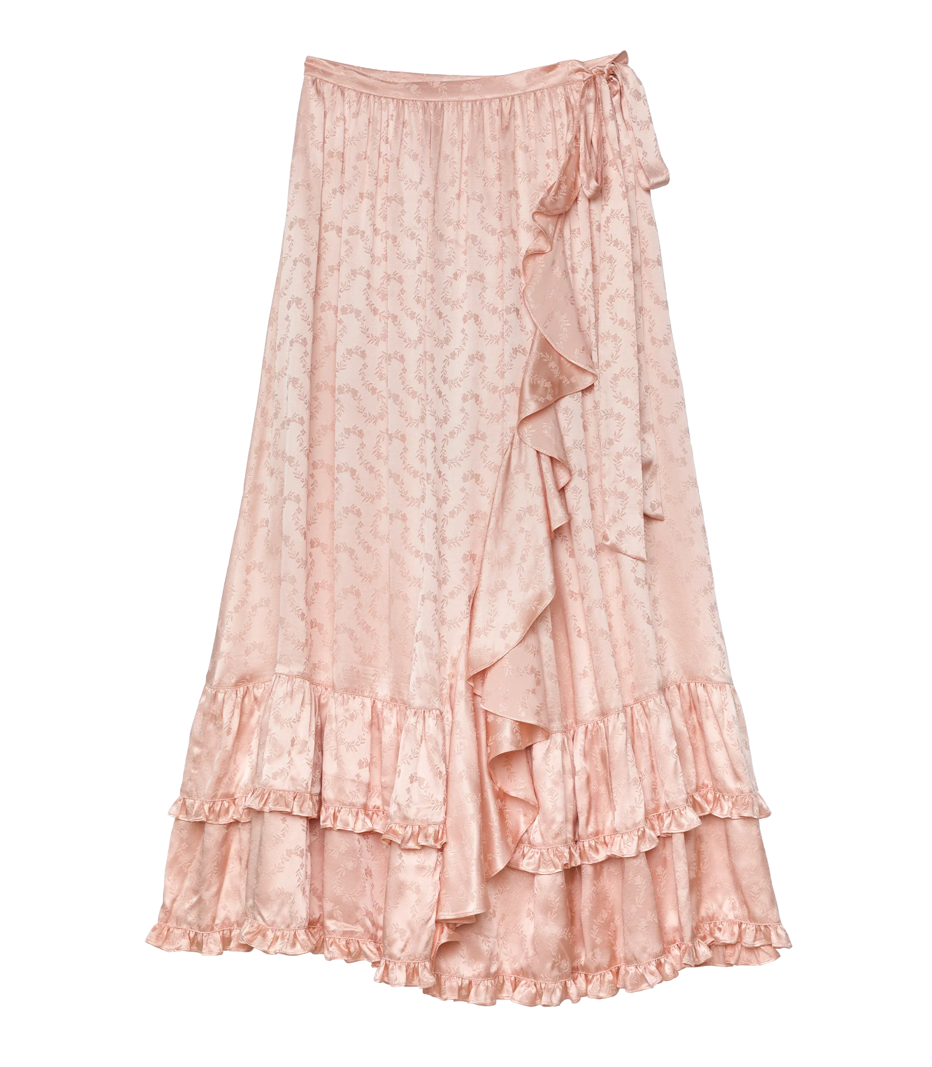 FIORENZA SKIRT -- PEACH SORBET - Image 4