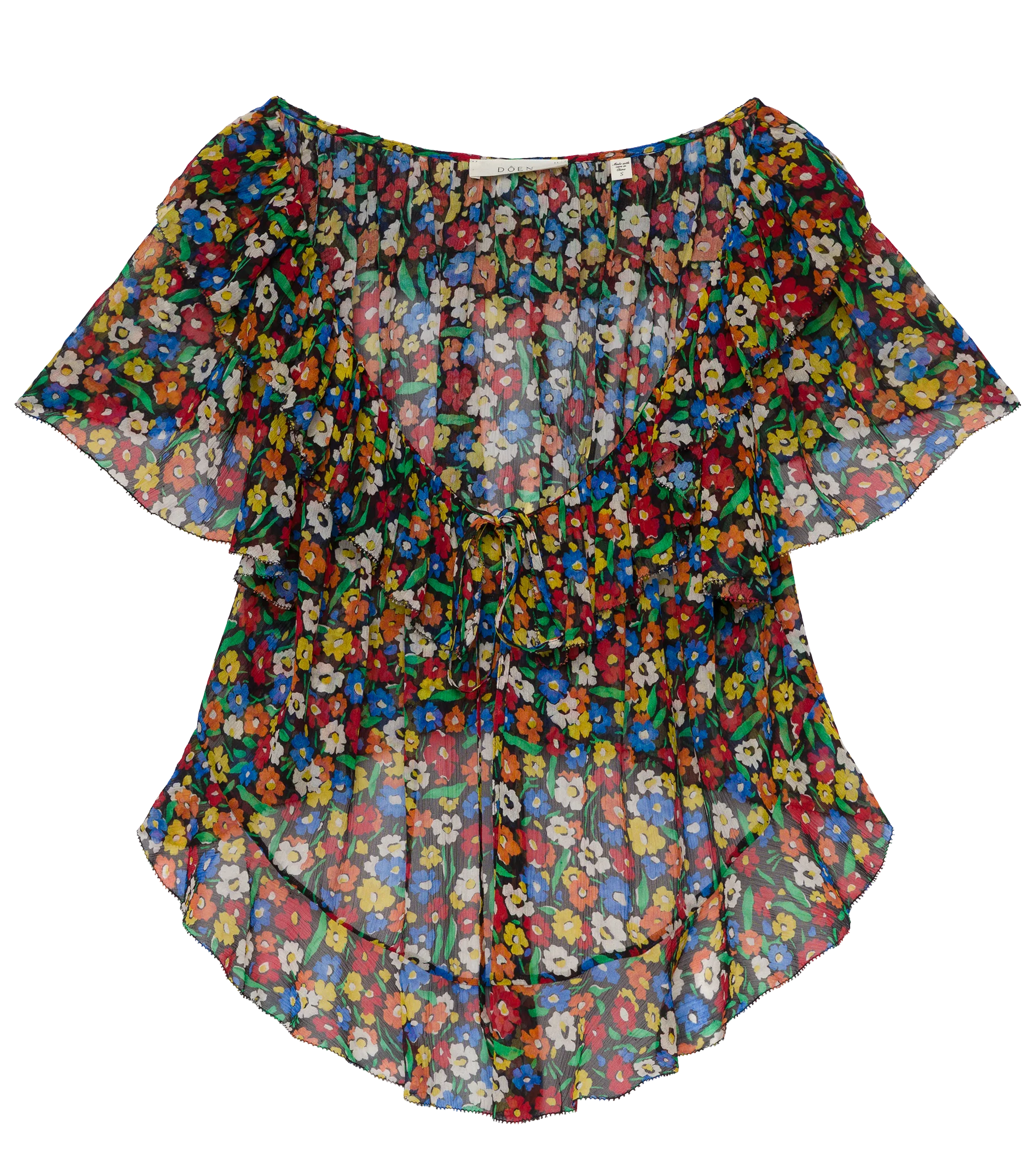 FLORIETTE TOP -- BEGONIA BLOSSOM - Image 4