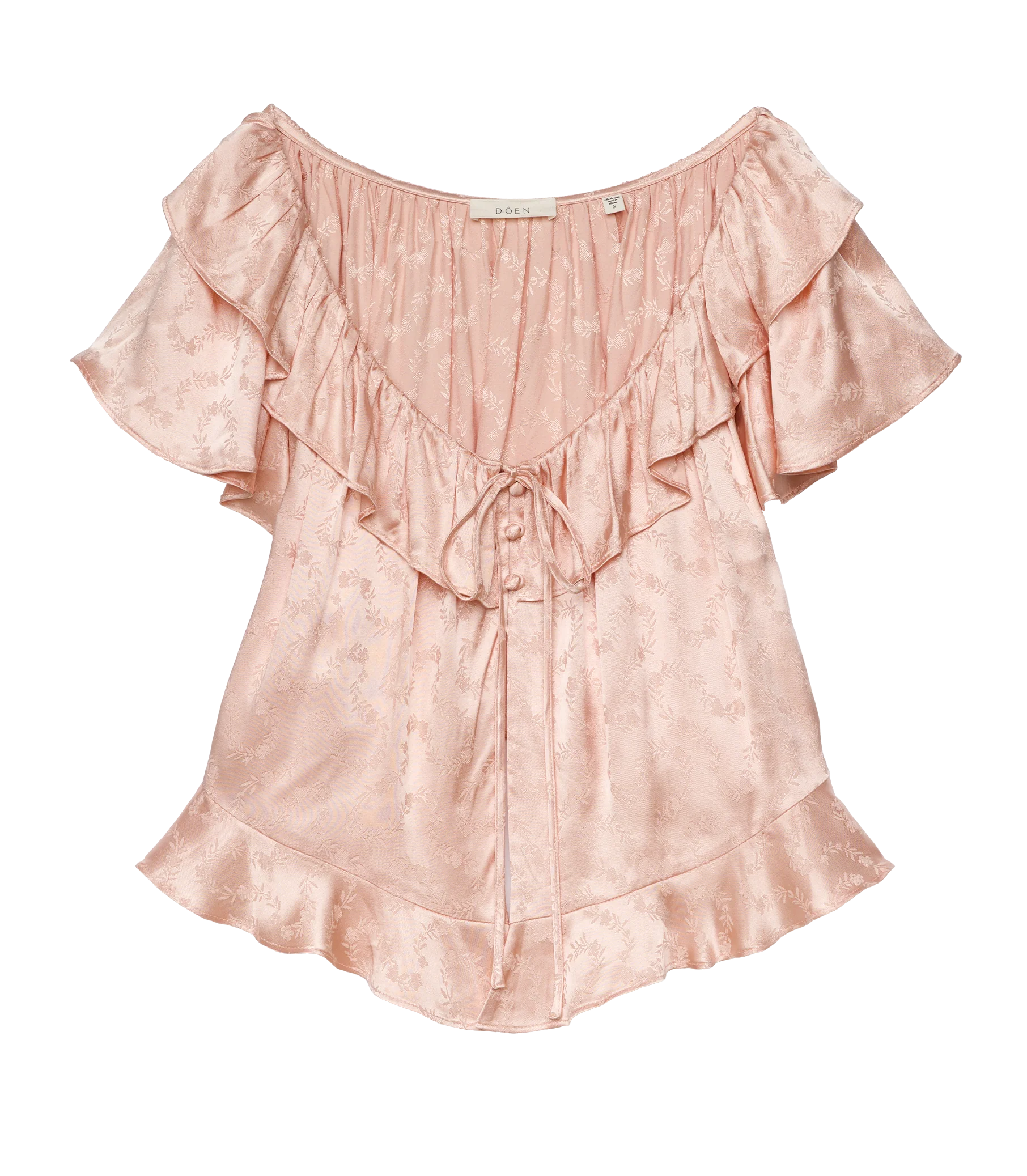 FLORIETTE TOP -- PEACH SORBET - Image 5