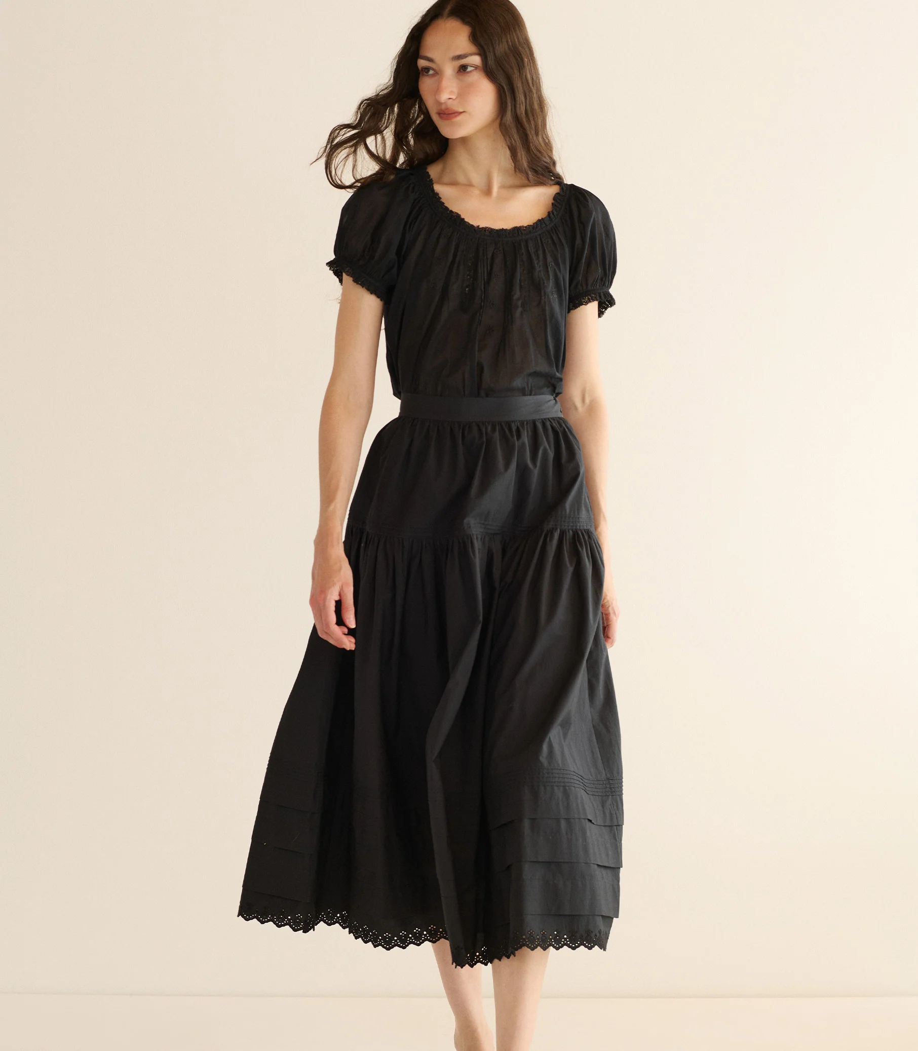 FREDERICA TOP -- BLACK - Image 3