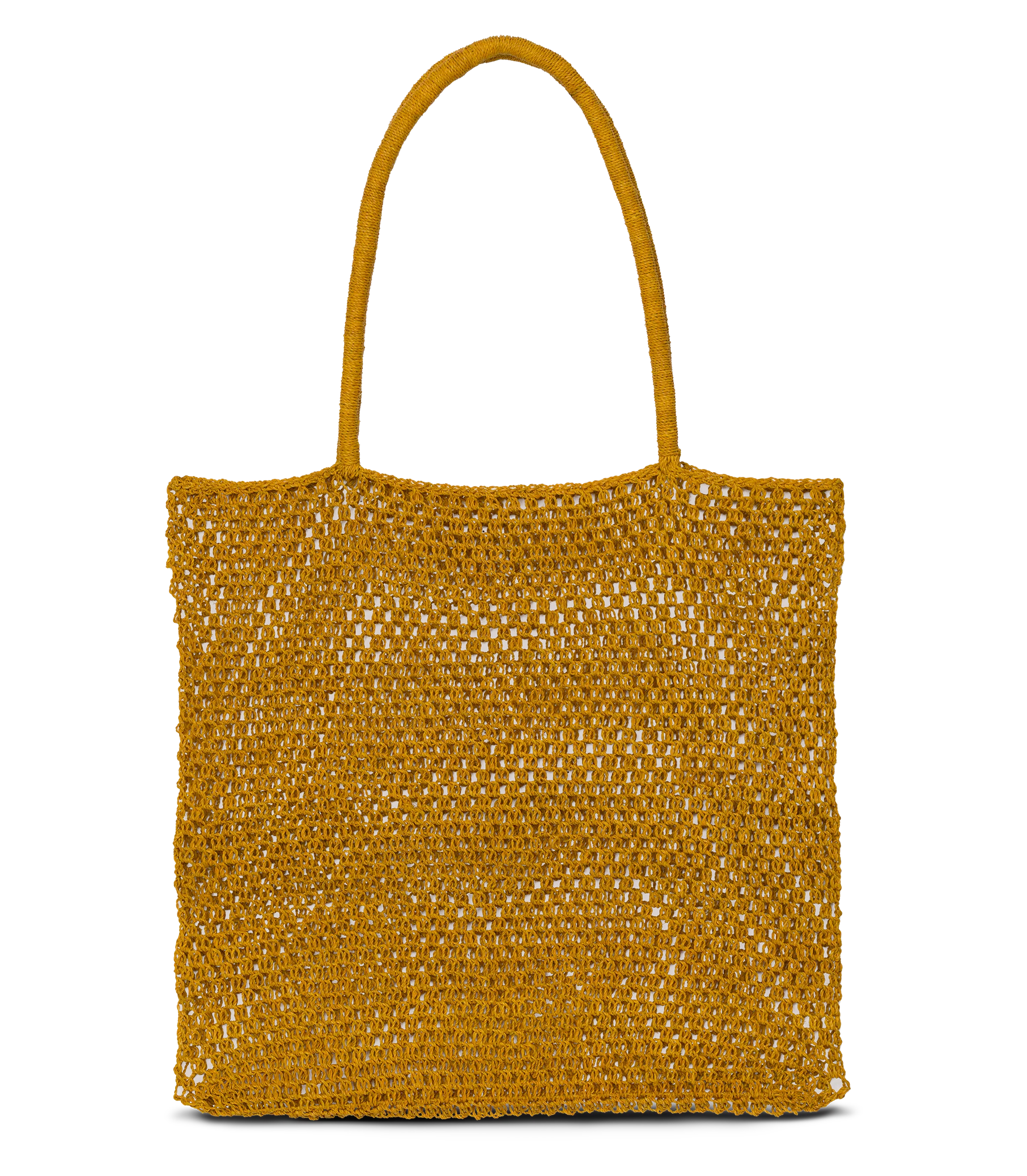 GRANDE MARION TOTE -- MUSTARD CHAMBIRA - Image 3