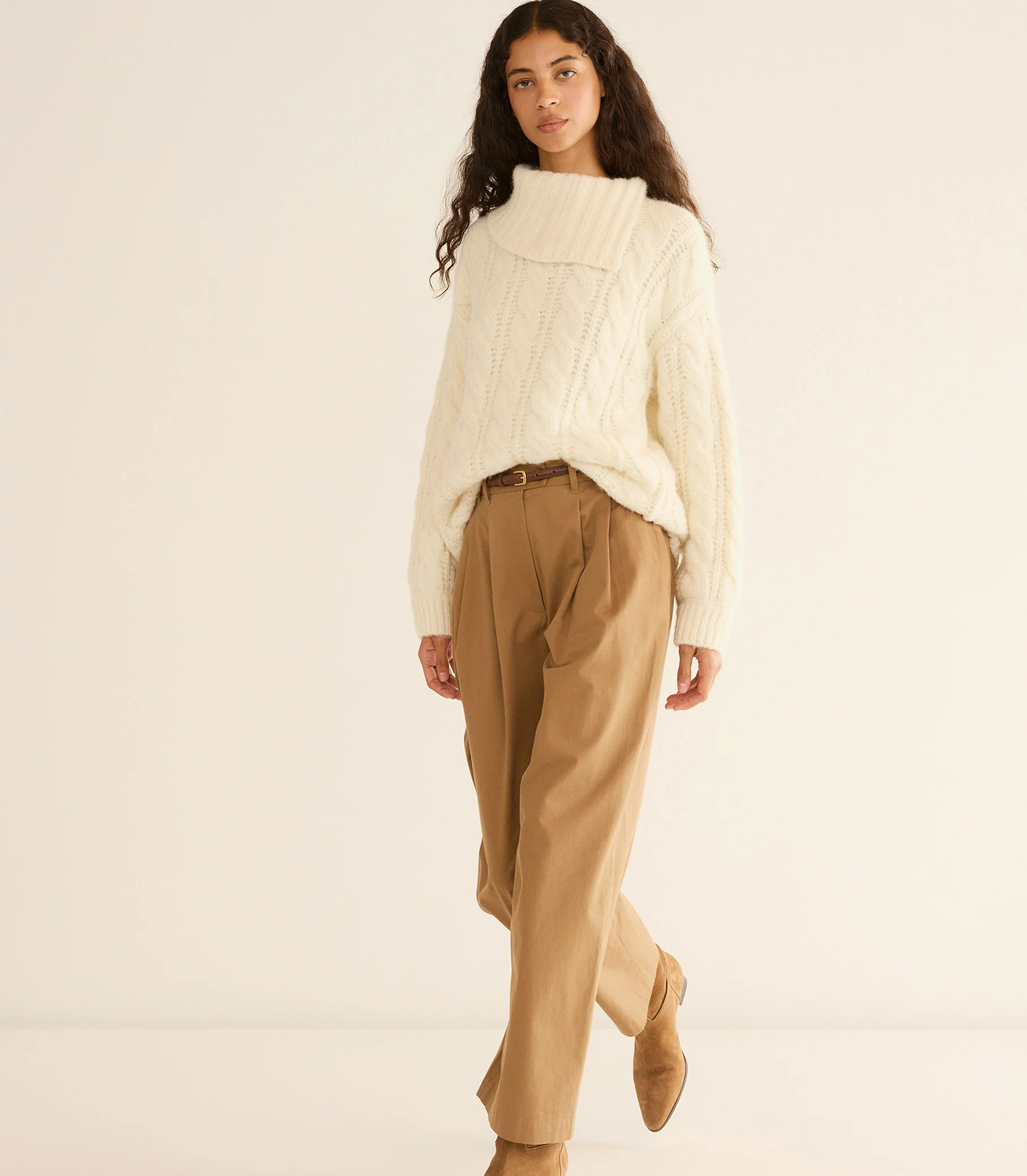 HALIA SWEATER -- IVORY - Image 4