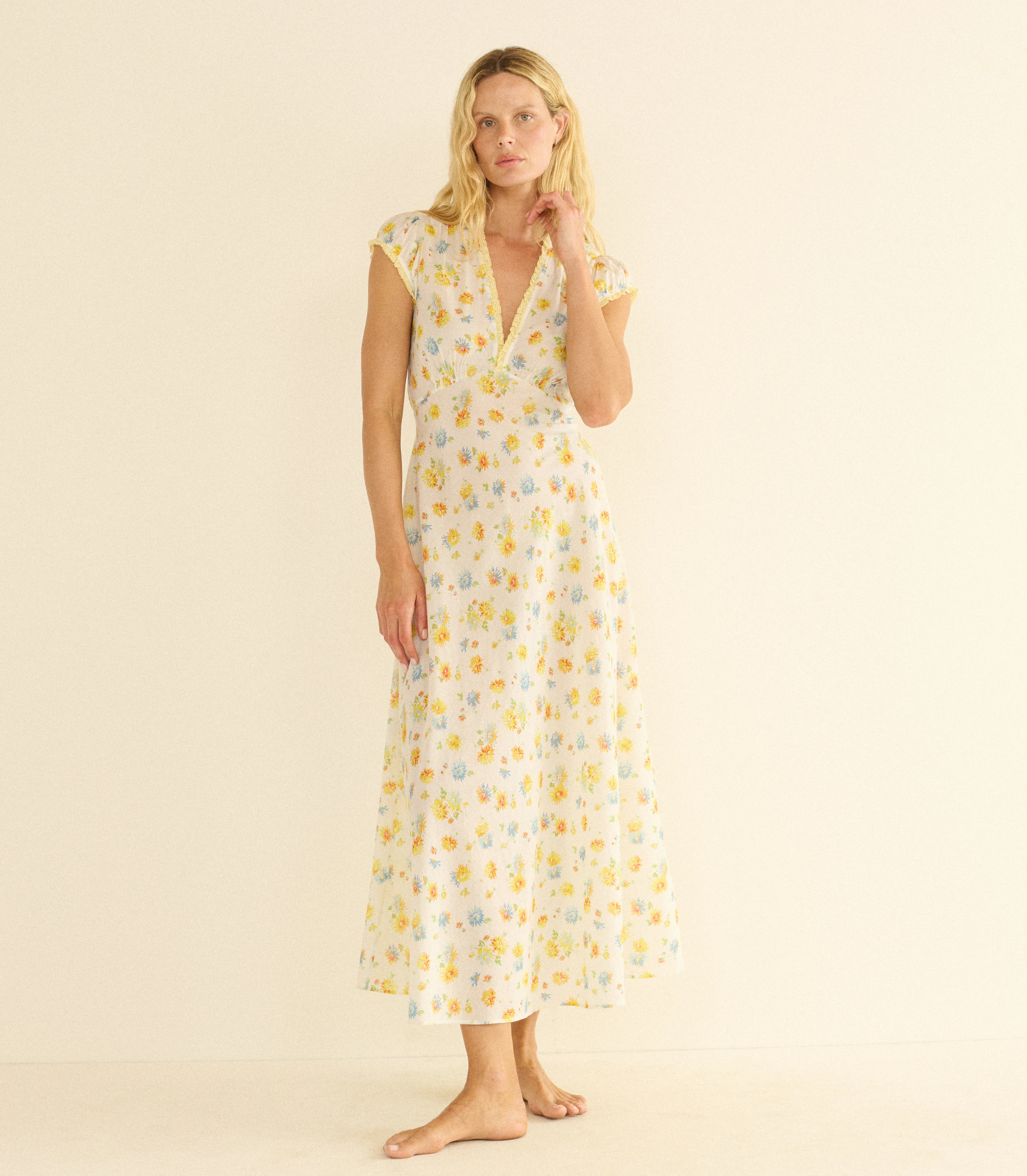 HELIA DRESS -- DAHLIA FLORAL - Image 2