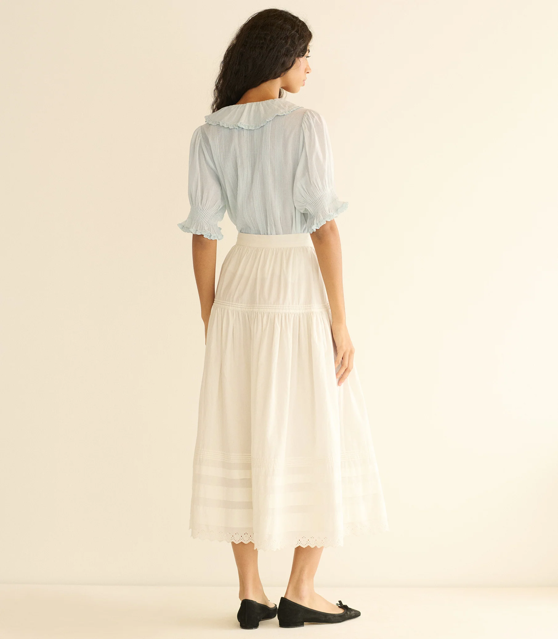 HENRI TOP -- ALICE BLUE - Image 4
