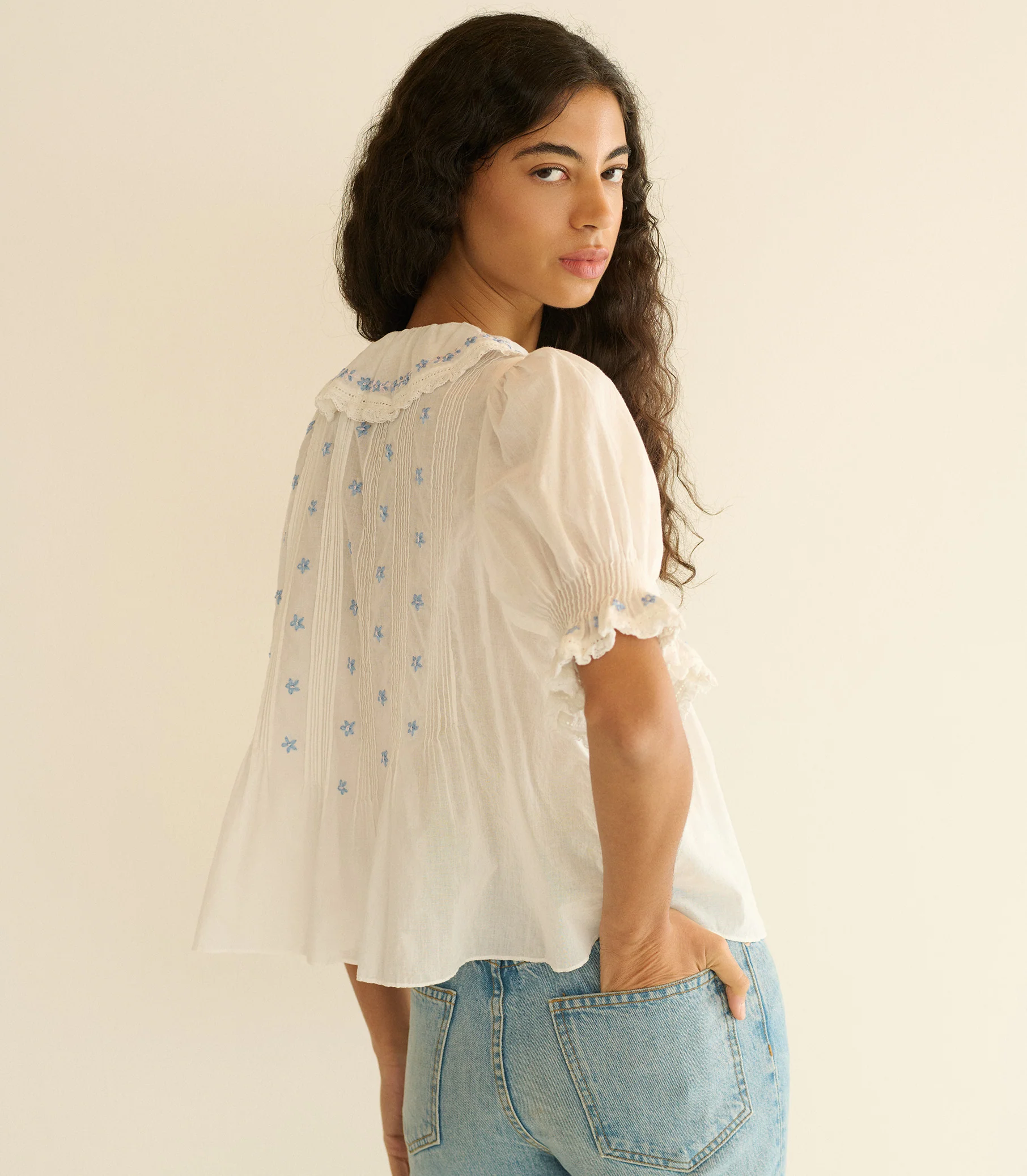 HETTIE TOP -- SALT - Image 4