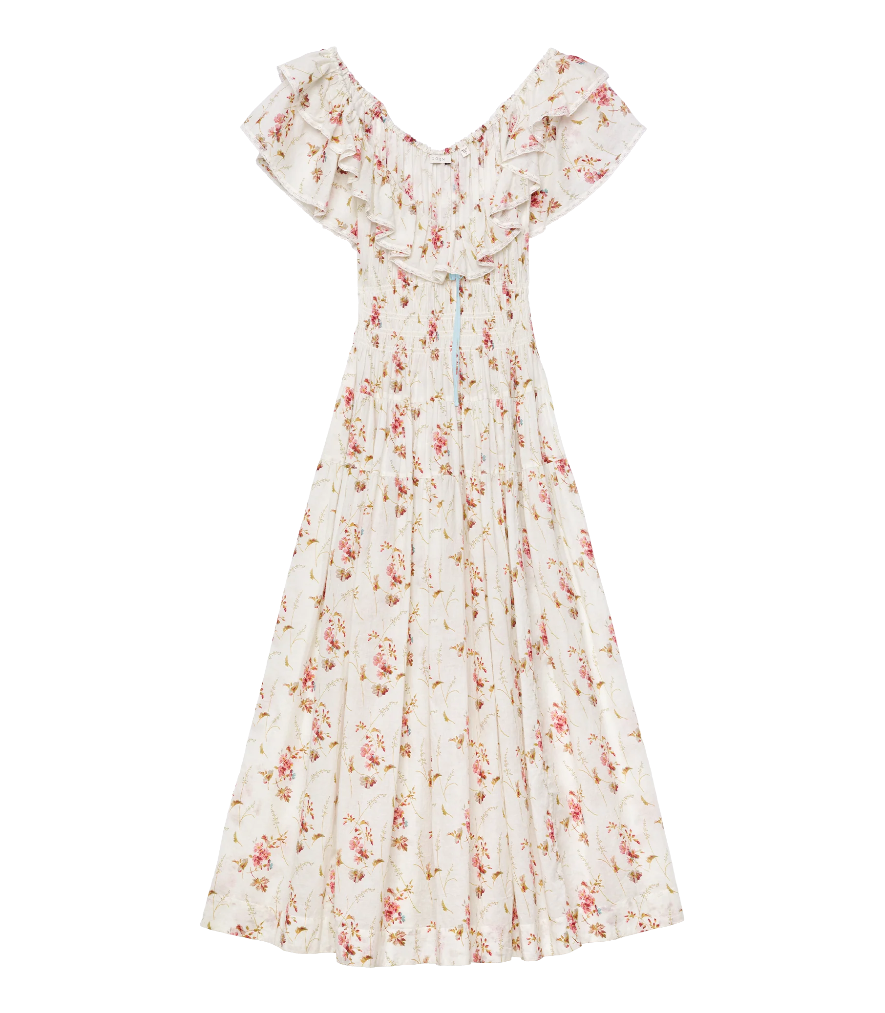ILLIANA DRESS -- BLANC PRAIRIE ROSE - Image 7
