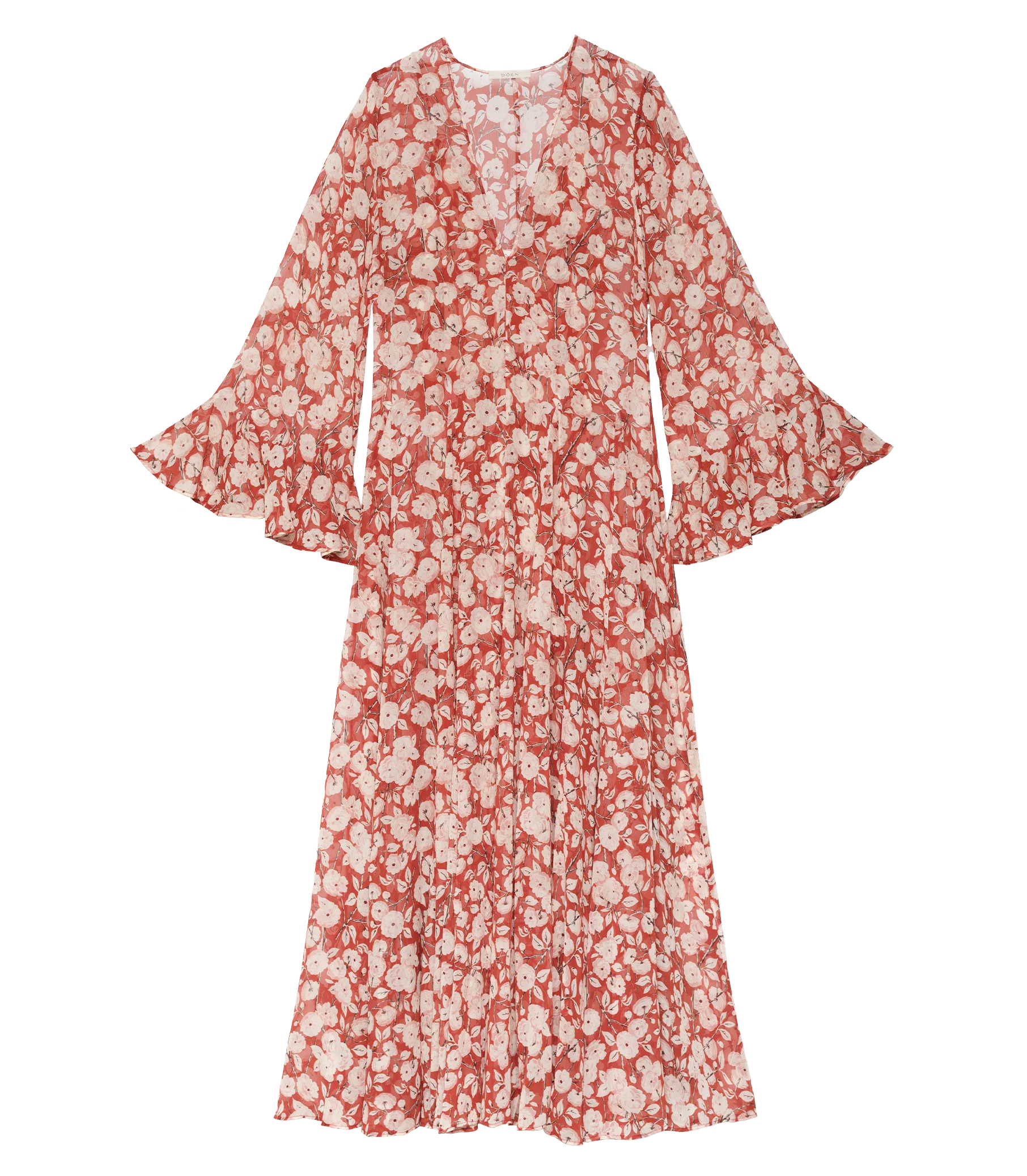 IMELDA DRESS -- ROUGE AMBRIDGE ROSE - Image 7