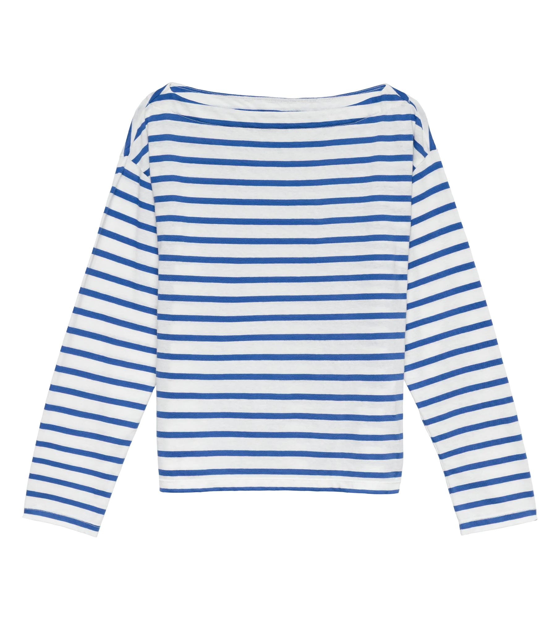 IRENE TEE -- BLEU BRETON STRIPE - Image 6